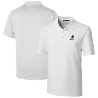Men's Cutter & Buck  White Springfield Cardinals Big & Tall DryTec Forge Stretch Polo