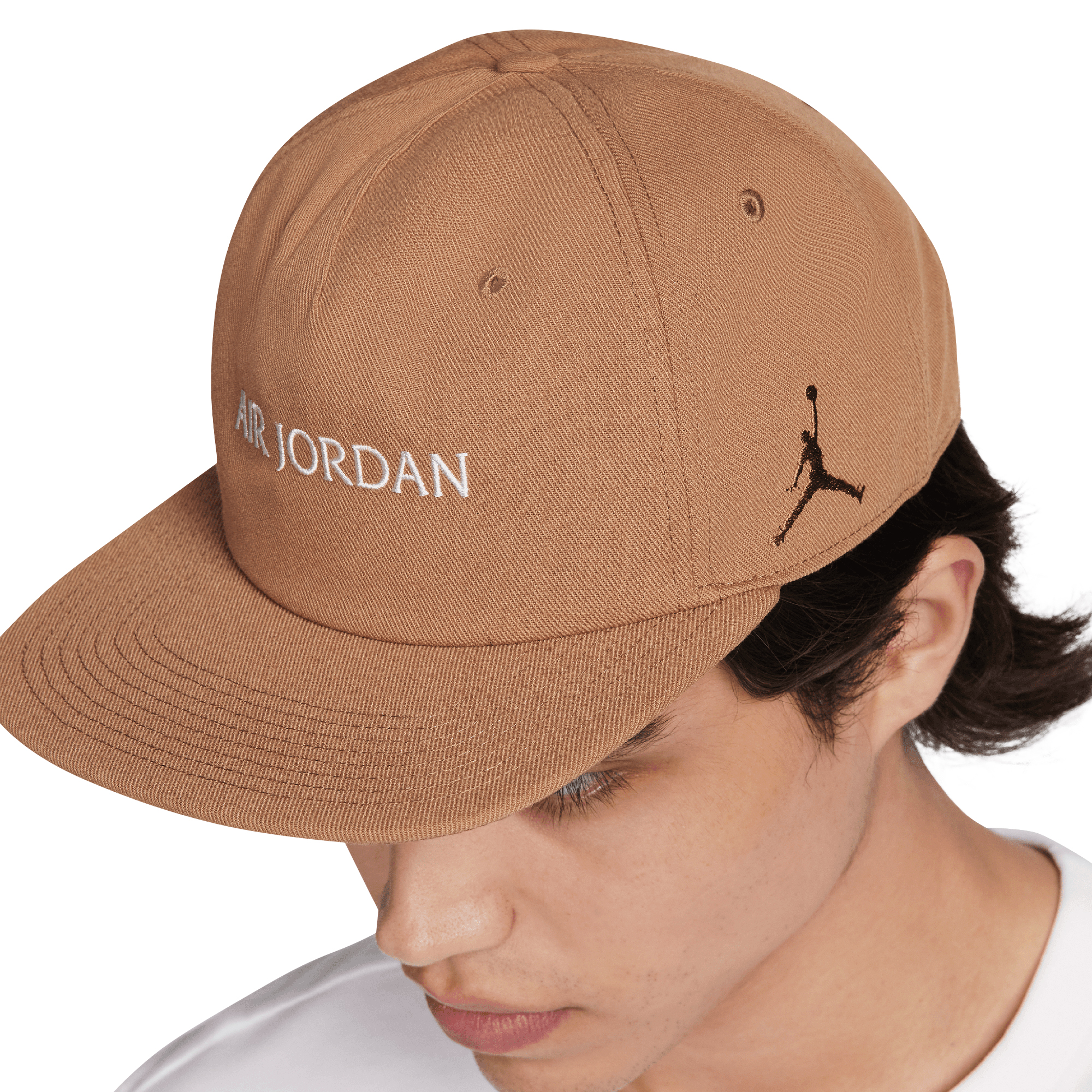 Men's Jordan Brand Brown Air Jordan Five-Panel Snapback Hat