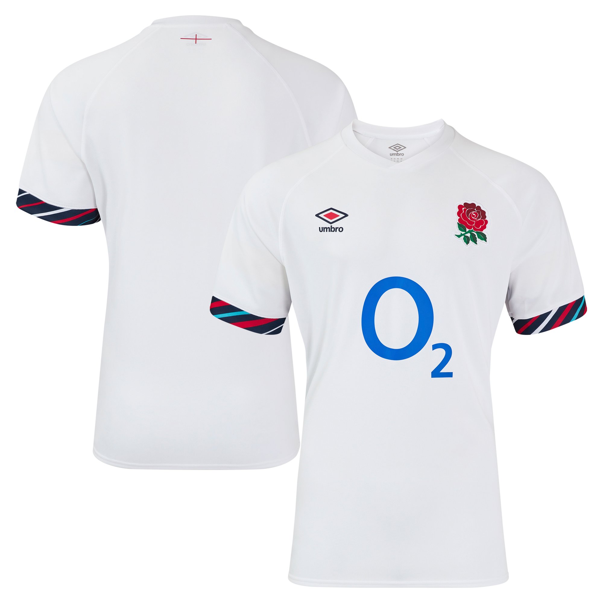 Maglia Inghilterra Rugby Home Replica 2024/25 - Bianco - Uomo