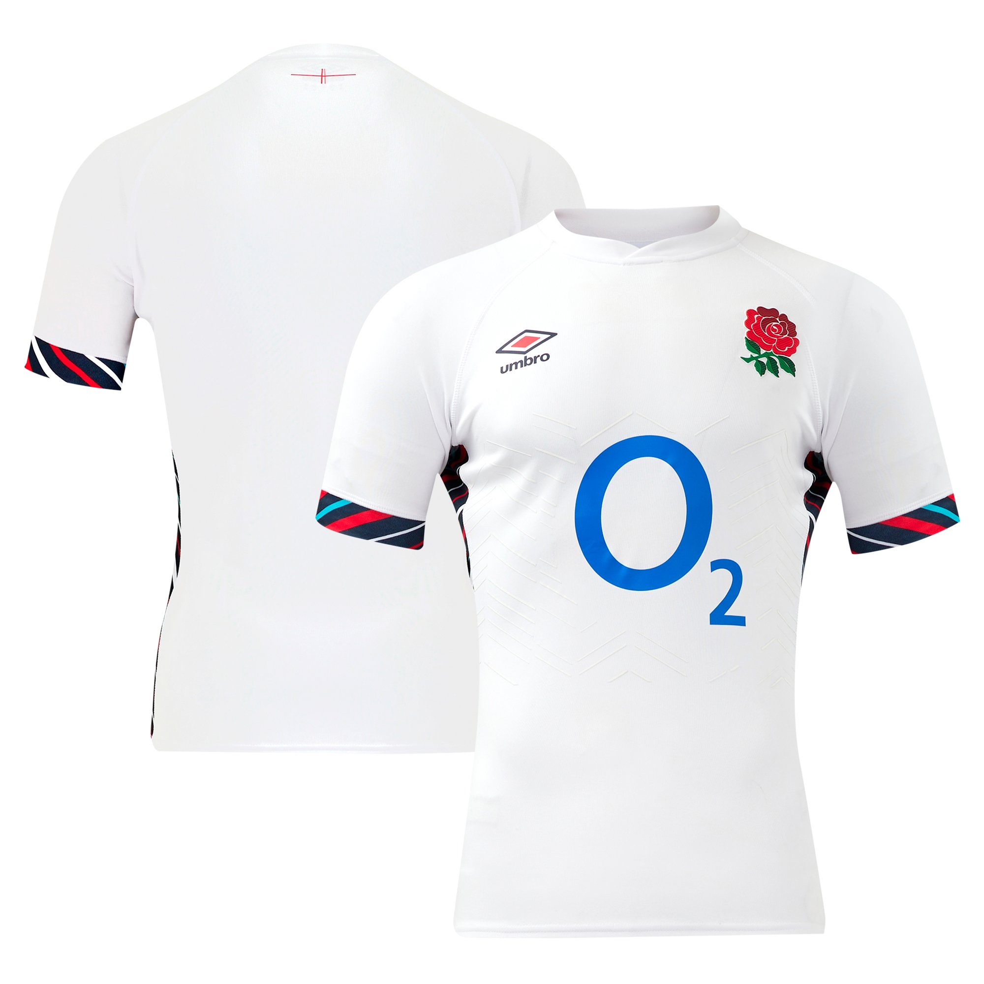 Maglia Inghilterra Rugby Home Pro 2024/25 - Bianca - Uomo