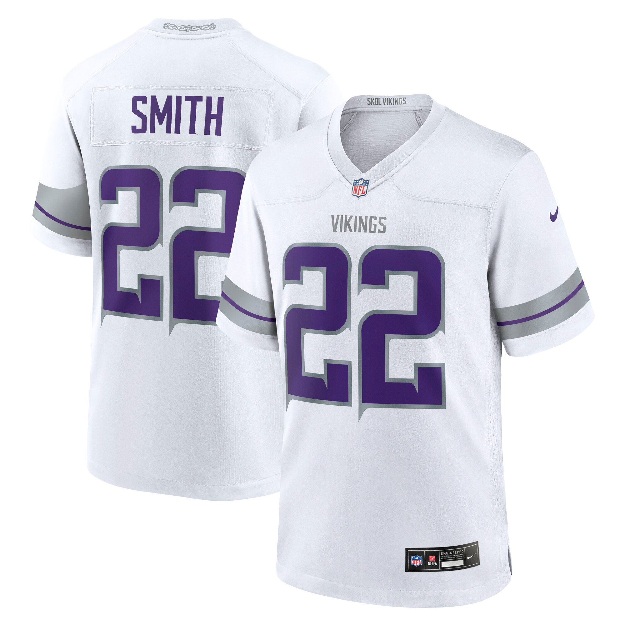Men's Nike Harrison Smith White Minnesota Vikings Alternate Game Jersey