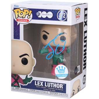 Jesse Eisenberg Batman v Superman: Dawn of Justice Autographed Lex Luthor #472 Funko Pop! - Signed in Ink