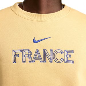 Sweat France Nike FFF Fleece - Or - Femme, vue 4