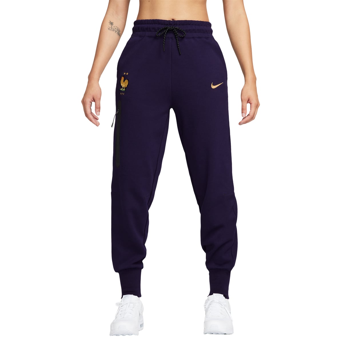 Pantalon France Nike FFF Tech Fleece - Marine - Femme