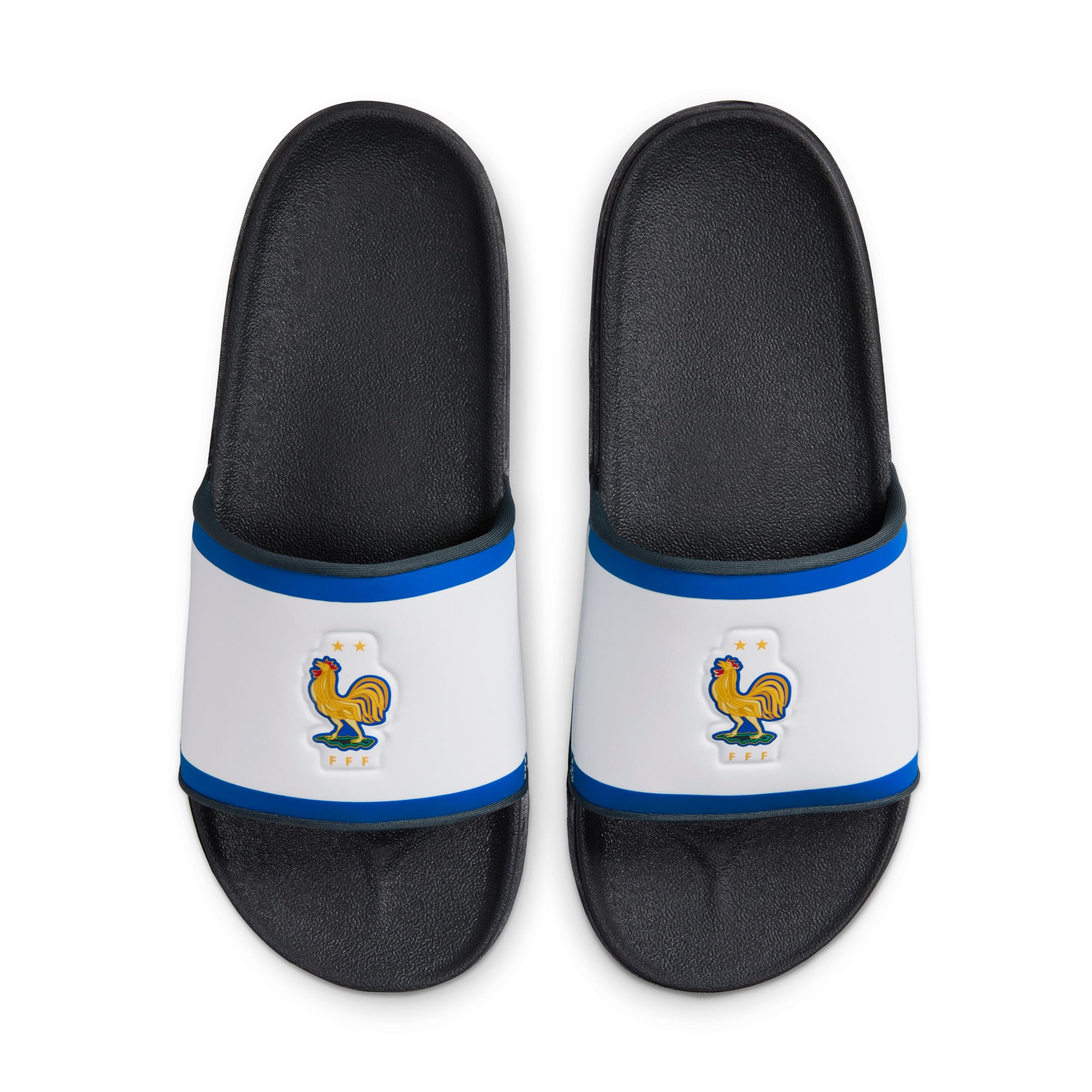 France Nike Offcourt Sliders - White