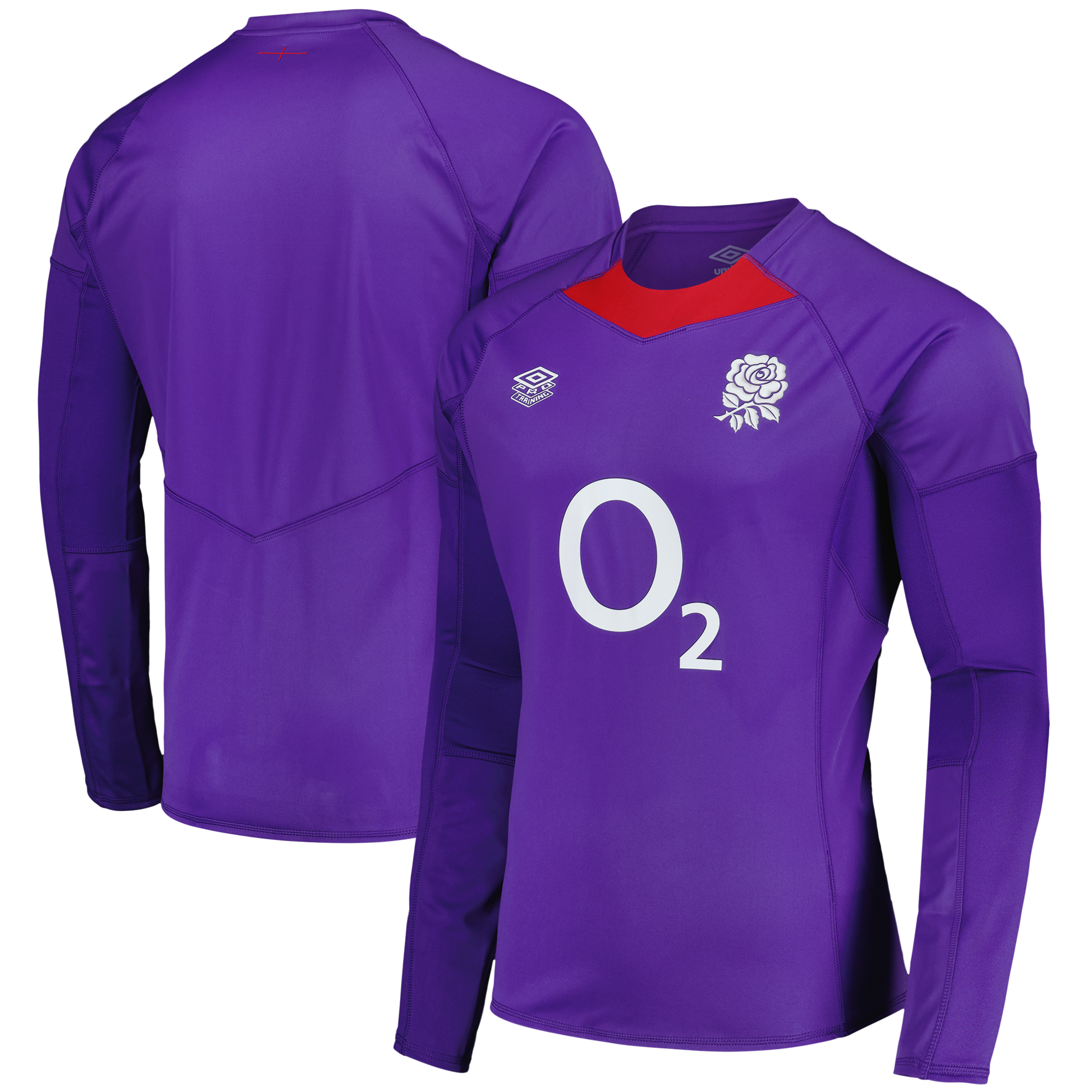 Maglia da rugby England Contact Drill - Viola - Uomo