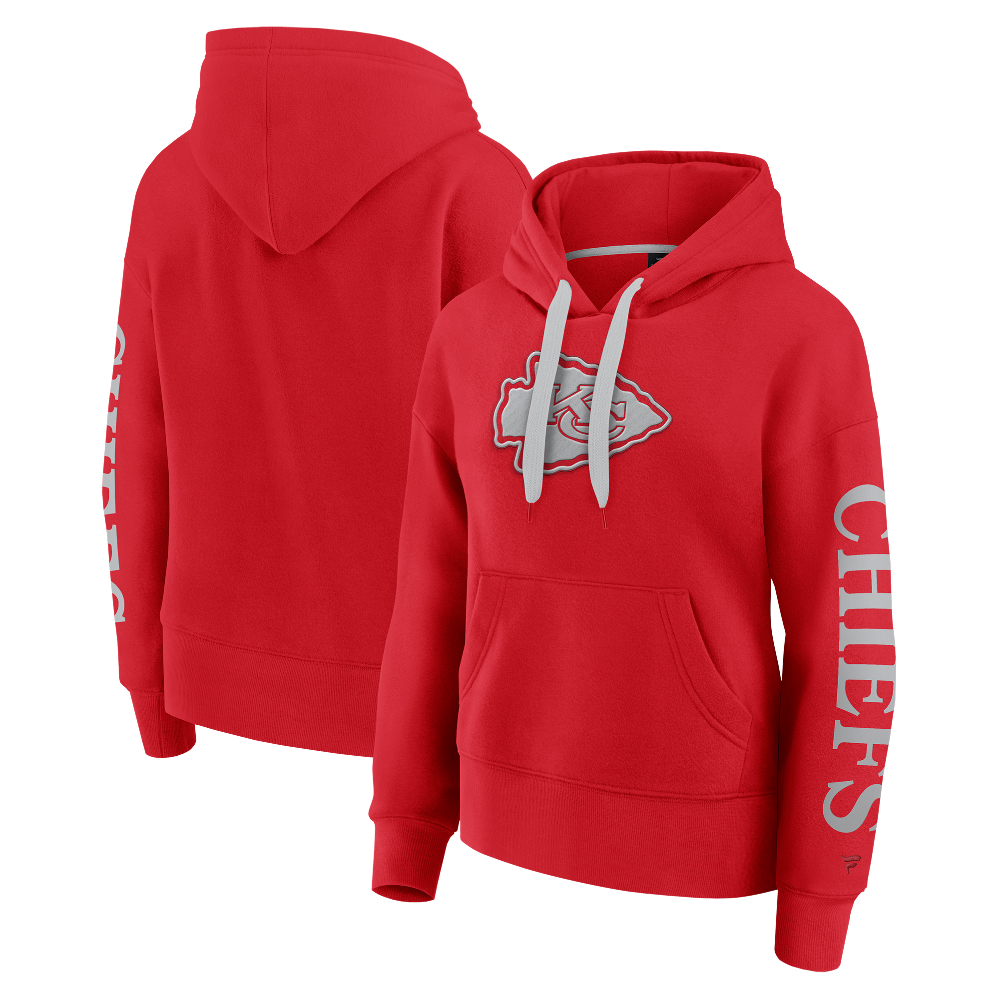 Women's Fanatics Red Kansas City Chiefs Elements Next Pullover Hoodie