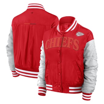 Women's Fanatics  Red Kansas City Chiefs Elements Wave Full-Snap Jacket