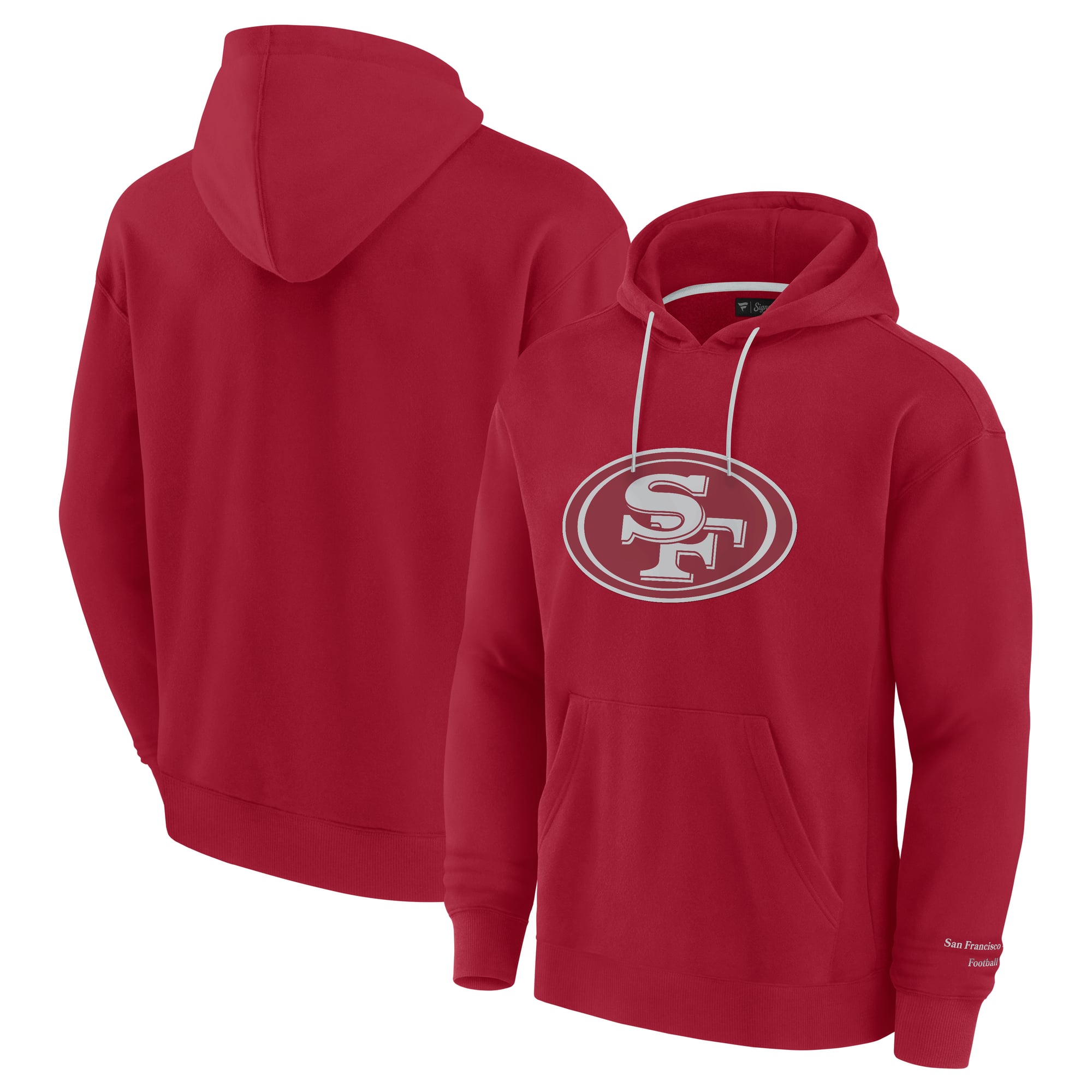 Men’s Fanatics Scarlet San Francisco 49ers Elements Pace Pullover Hoodie Men’s Fanatics Scarlet San Francisco 49ers Elements Pace Pullover Hoodie