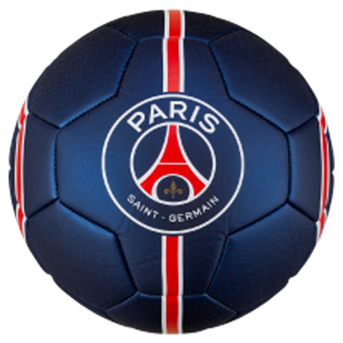 Ballon PSG Effet Métallique - Bleu - Taille 1