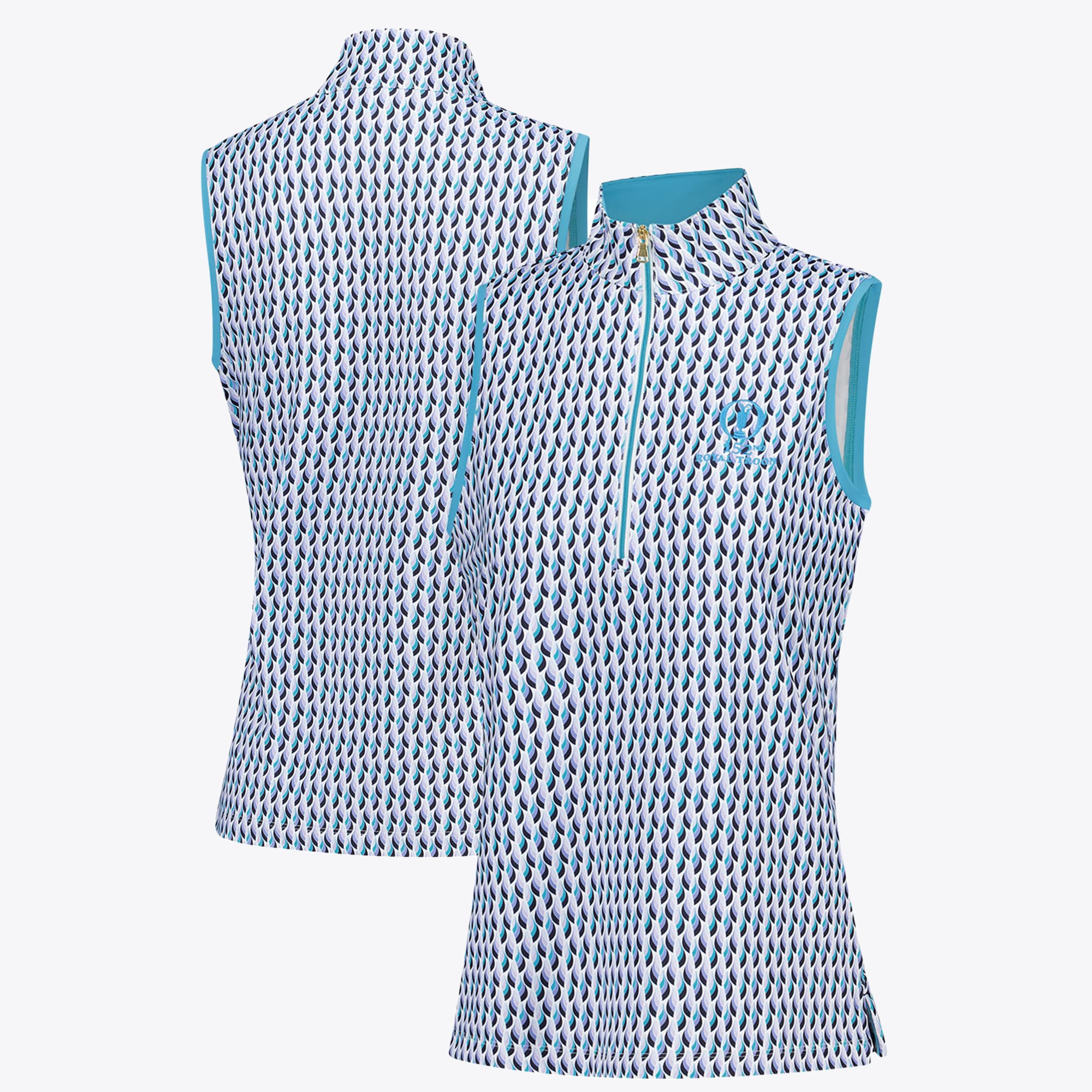 Polo maniche lunghe The 152nd Open Royal Troon Fairway & Greene Darcey - Pacifico - Donna