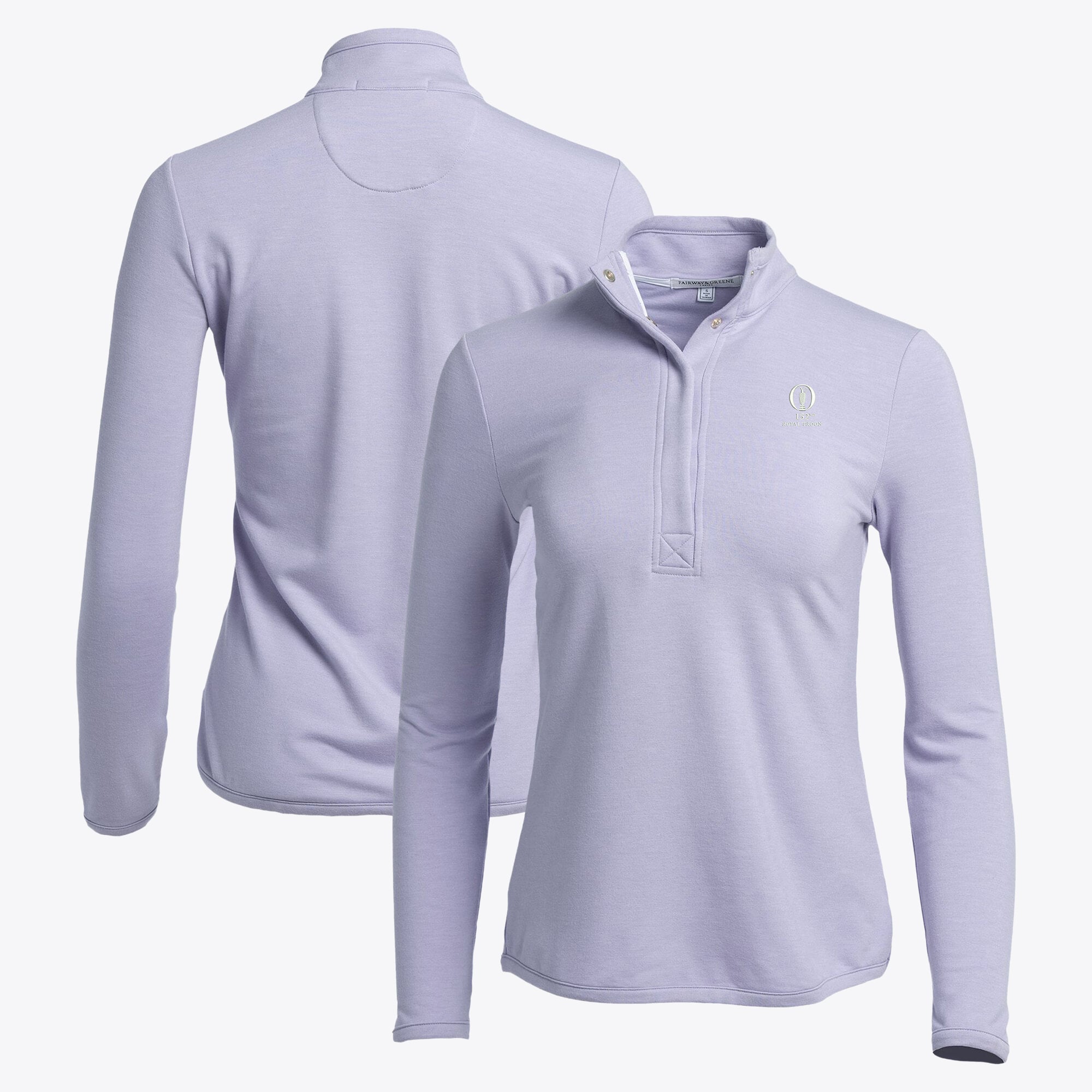 Felpa The 152nd Open Royal Troon Fairway e Greene Kate - Lilla - Donna