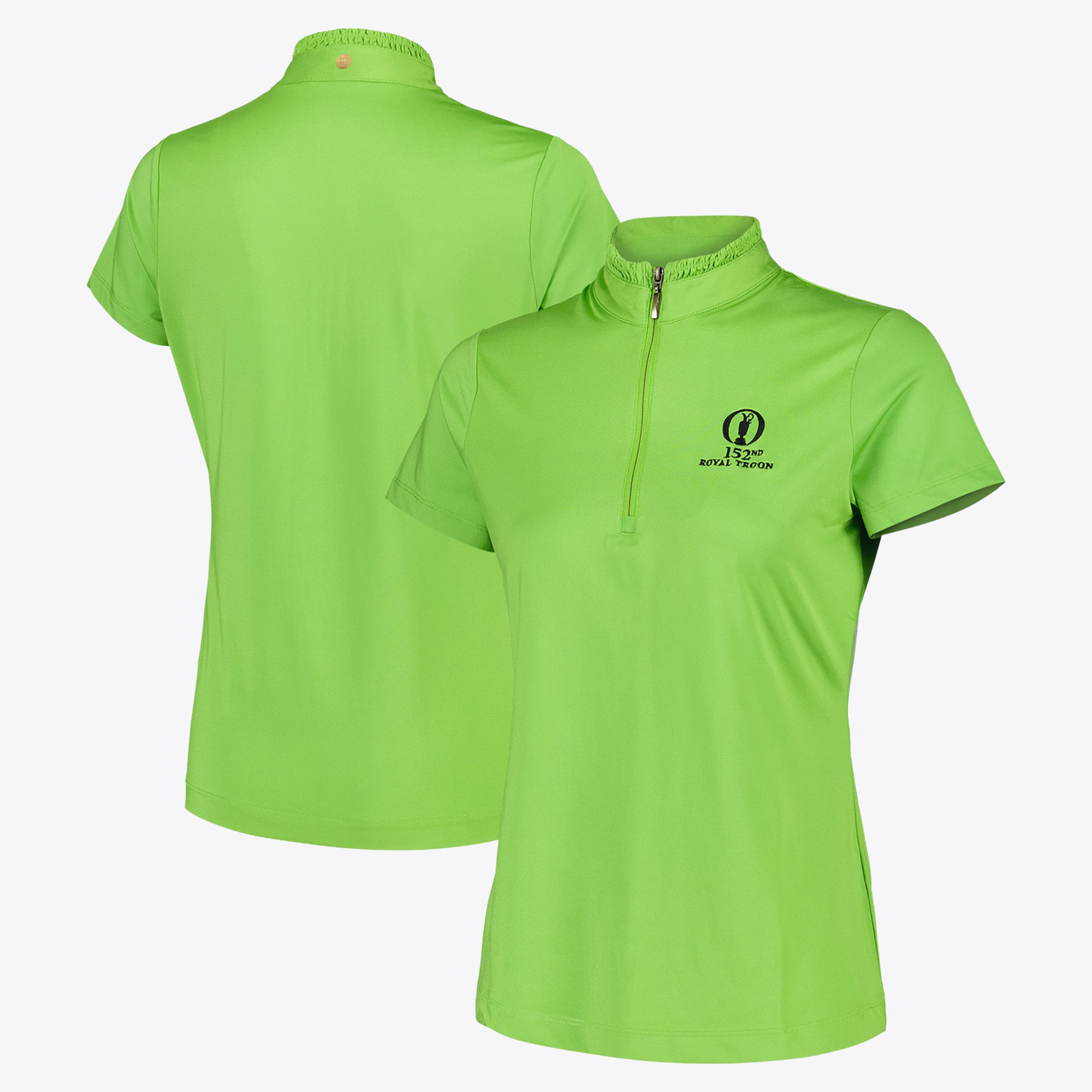 Polo cernia Mock The 152nd Open Royal Troon EP New York - Verde - Donna
