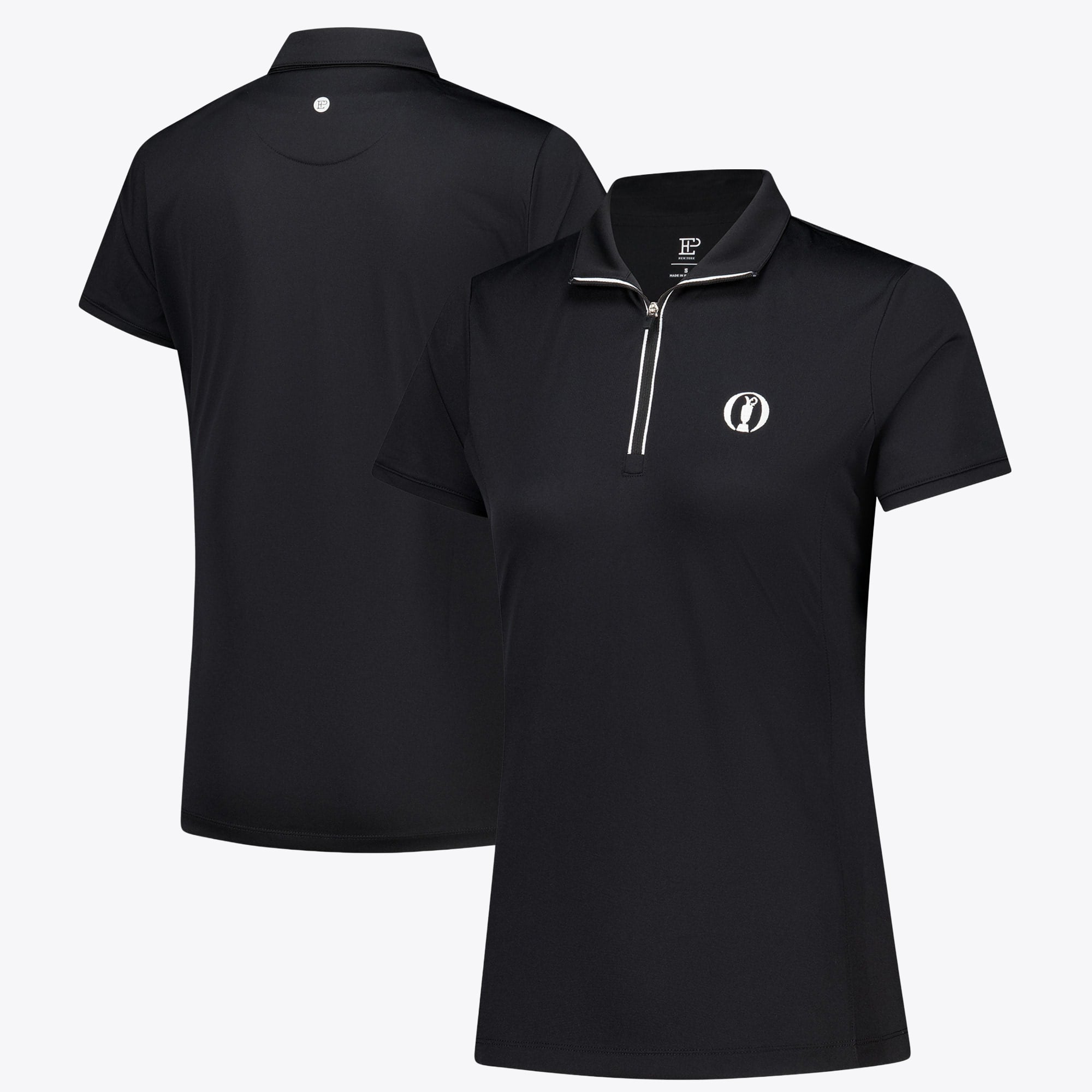 Polo cernia Mock The 152nd Open Royal Troon EP New York Convertible - Donna