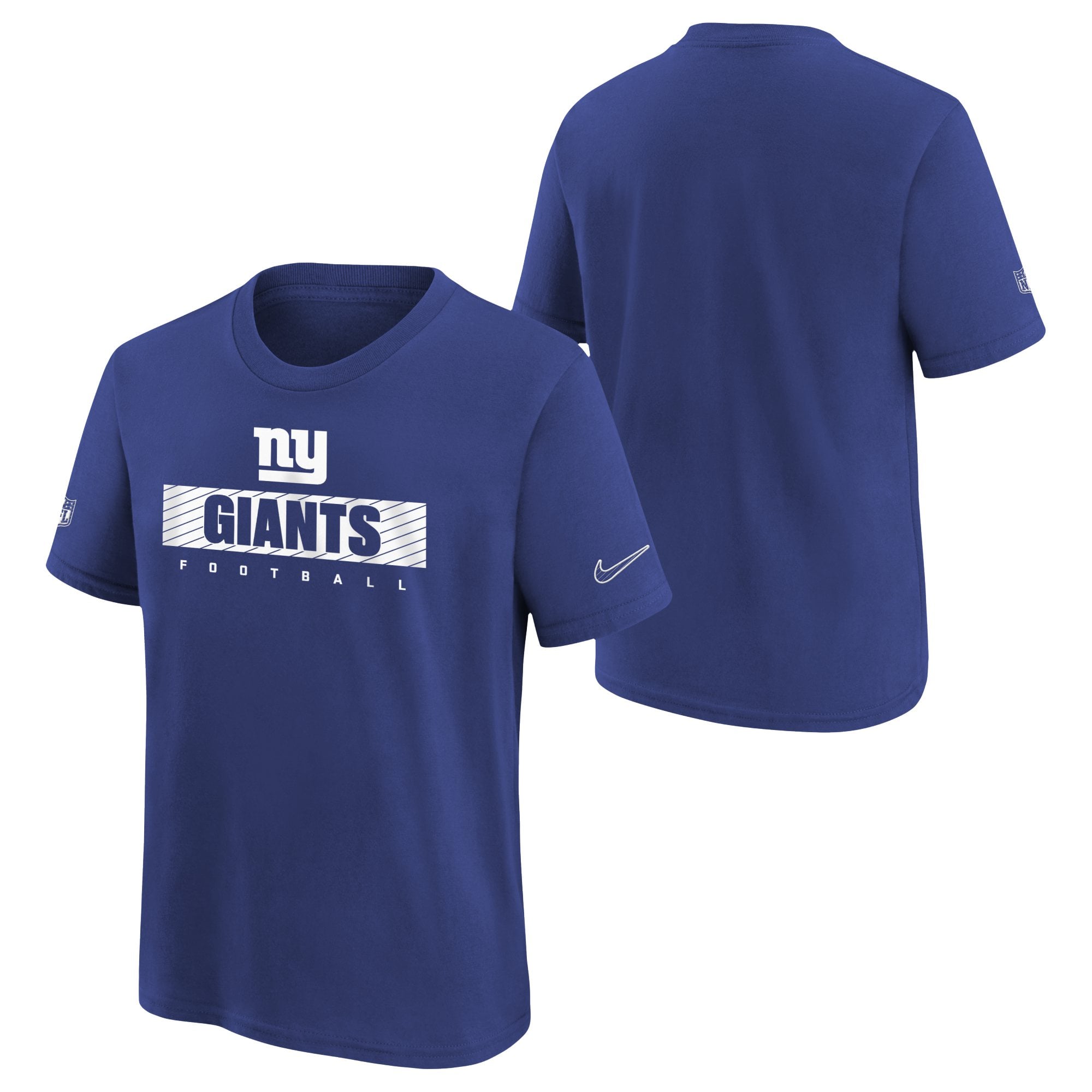 New York Giants Nike Sideline Team Issue Legend T Shirt - Youth