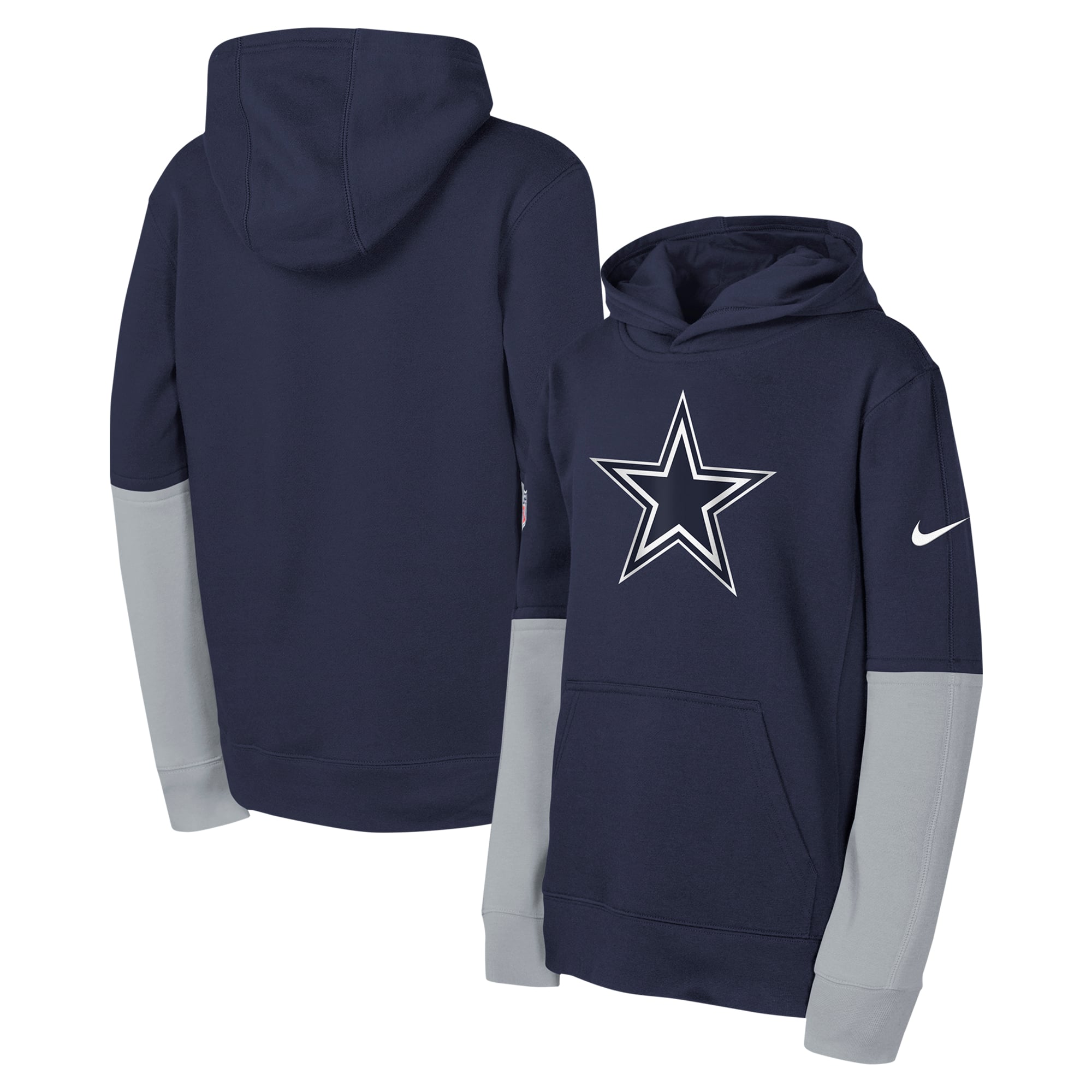 Sweat à capuche Nike Team Issue des Cowboys de Dallas - Jeunes