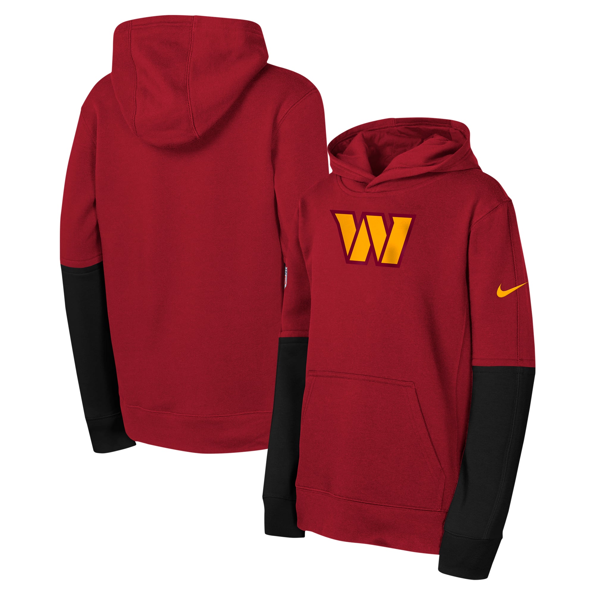 Sweat à capuche Nike Team Issue des Commanders de Washington - Jeunes