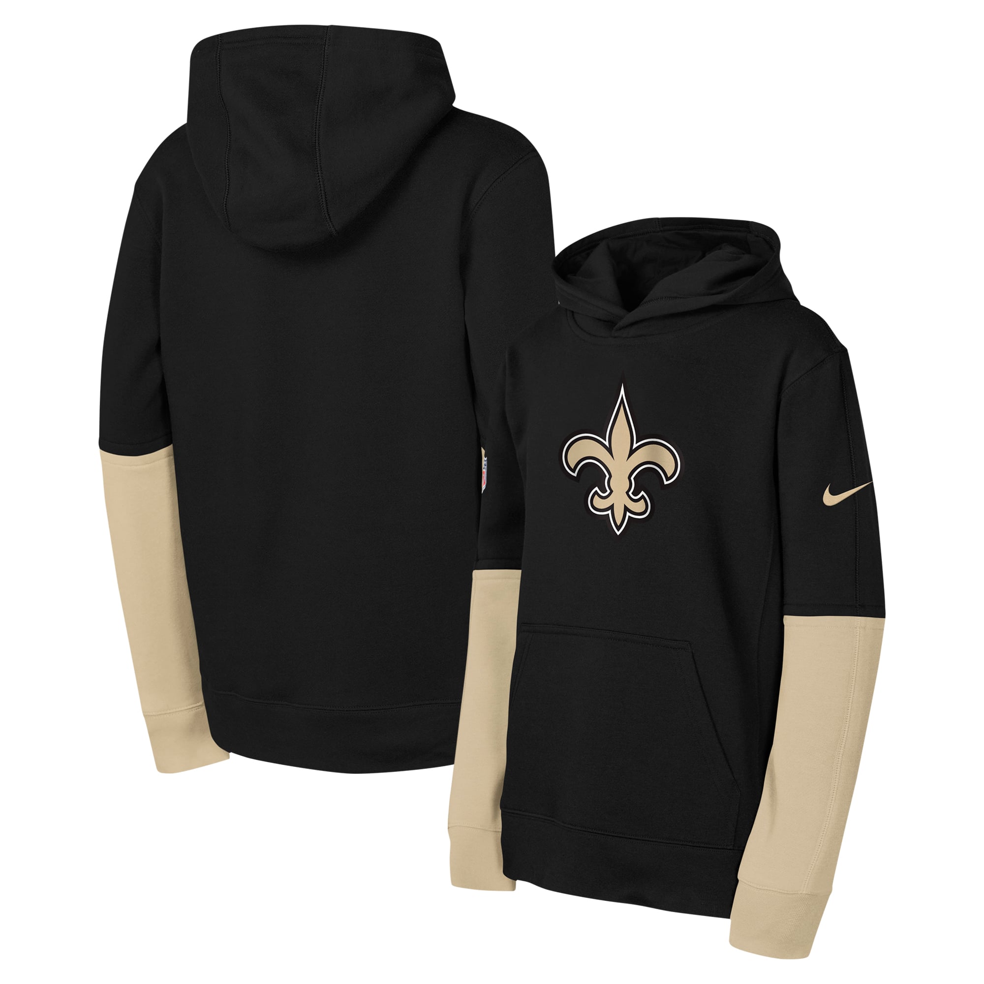 Sweat à capuche Nike Team Issue des Saints de la Nouvelle-Orléans - Jeunes