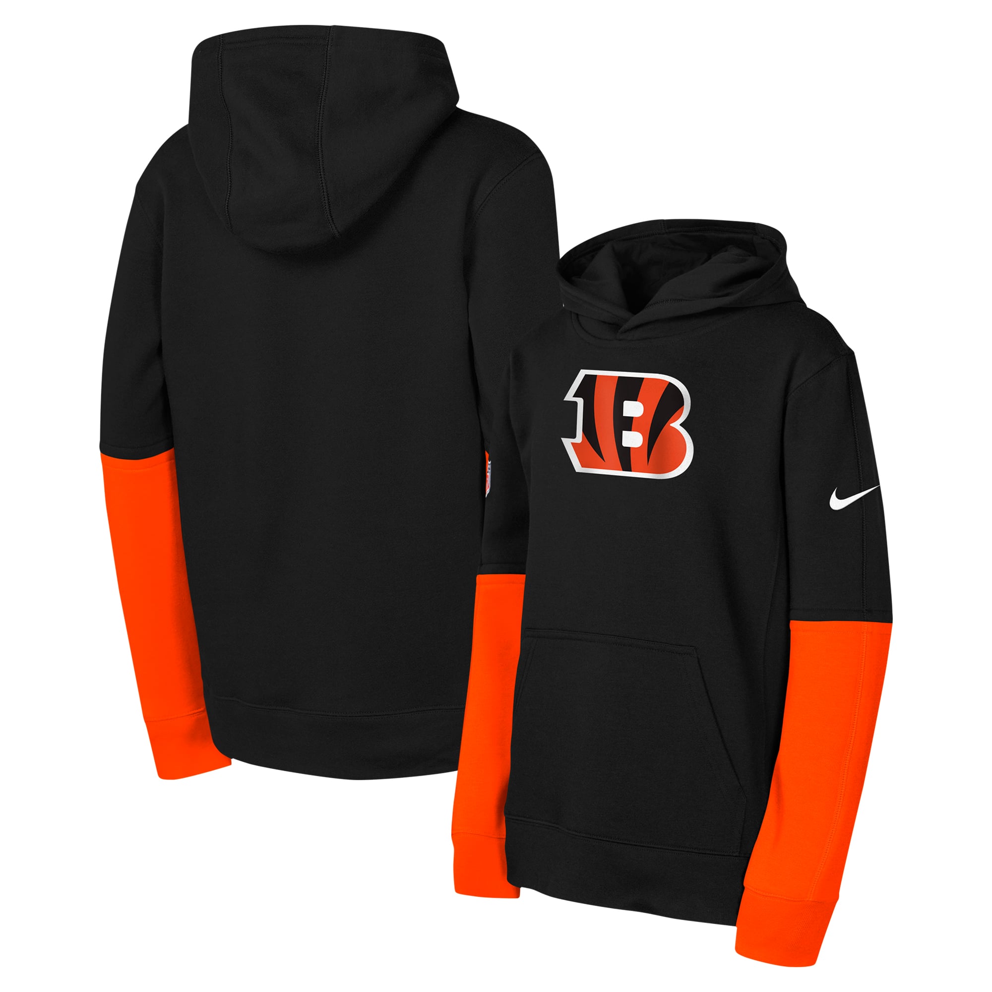 Sweat à capuche Nike Team Issue des Bengals de Cincinnati - Jeunes