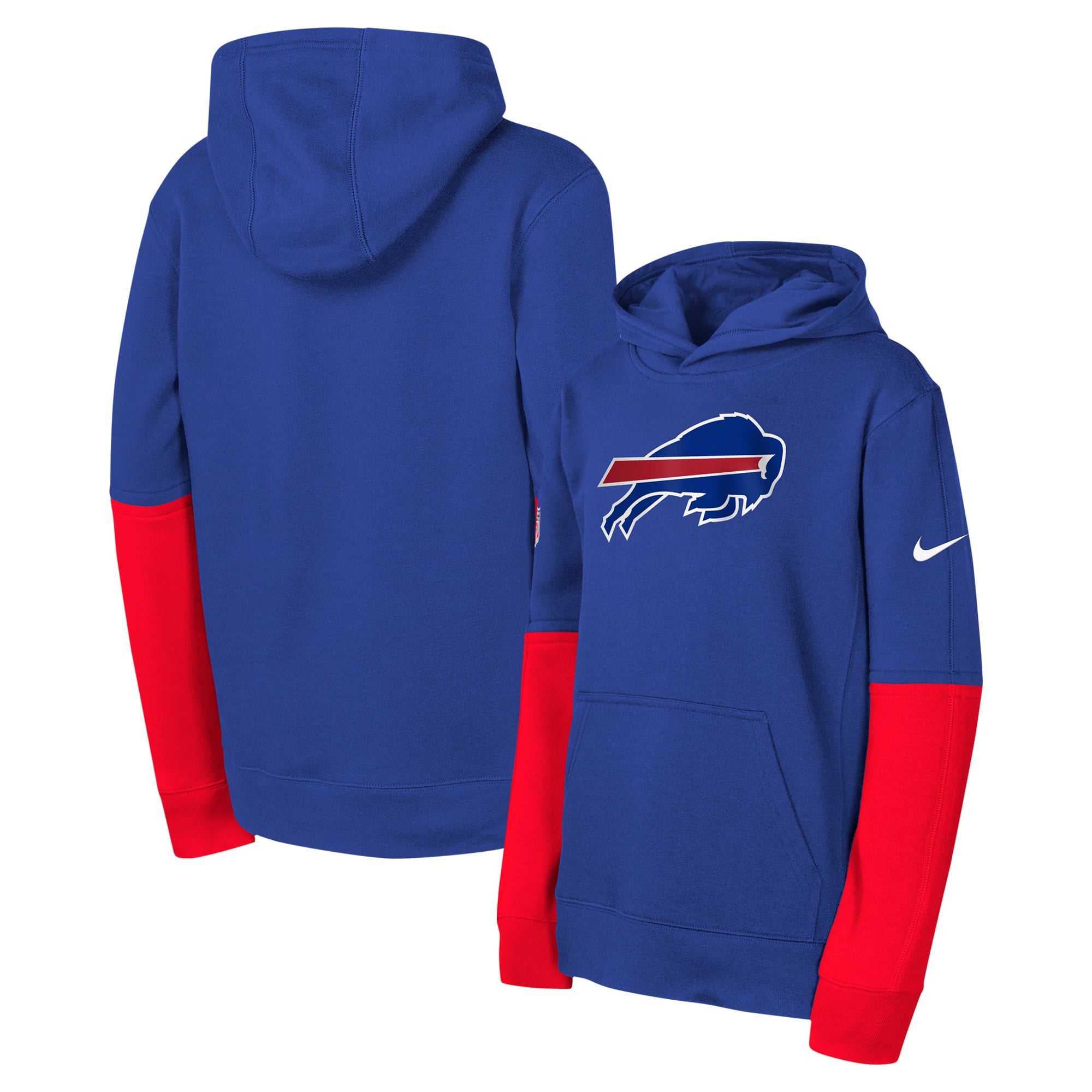 Sweat à capuche Nike Team Issue des Buffalo Bills - Jeunes