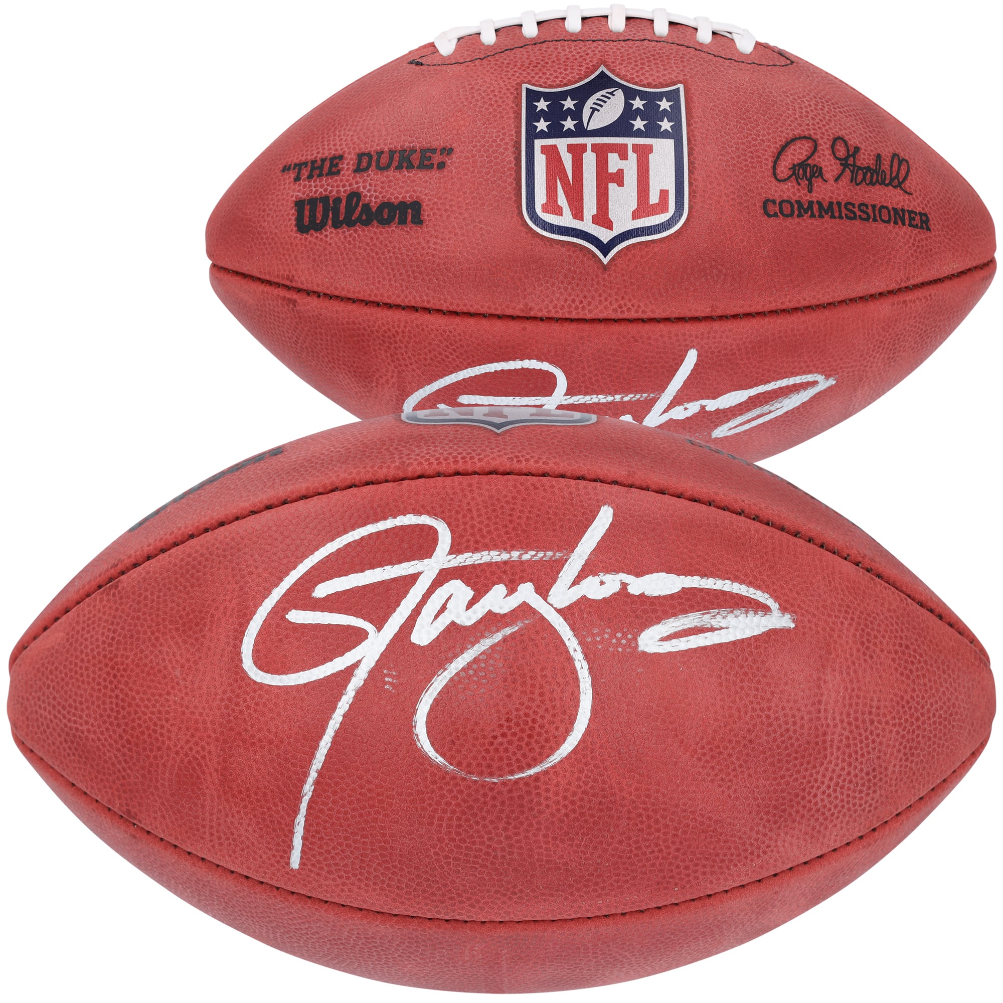 Lawrence Taylor New York Giants Autographed Duke Full Color Football