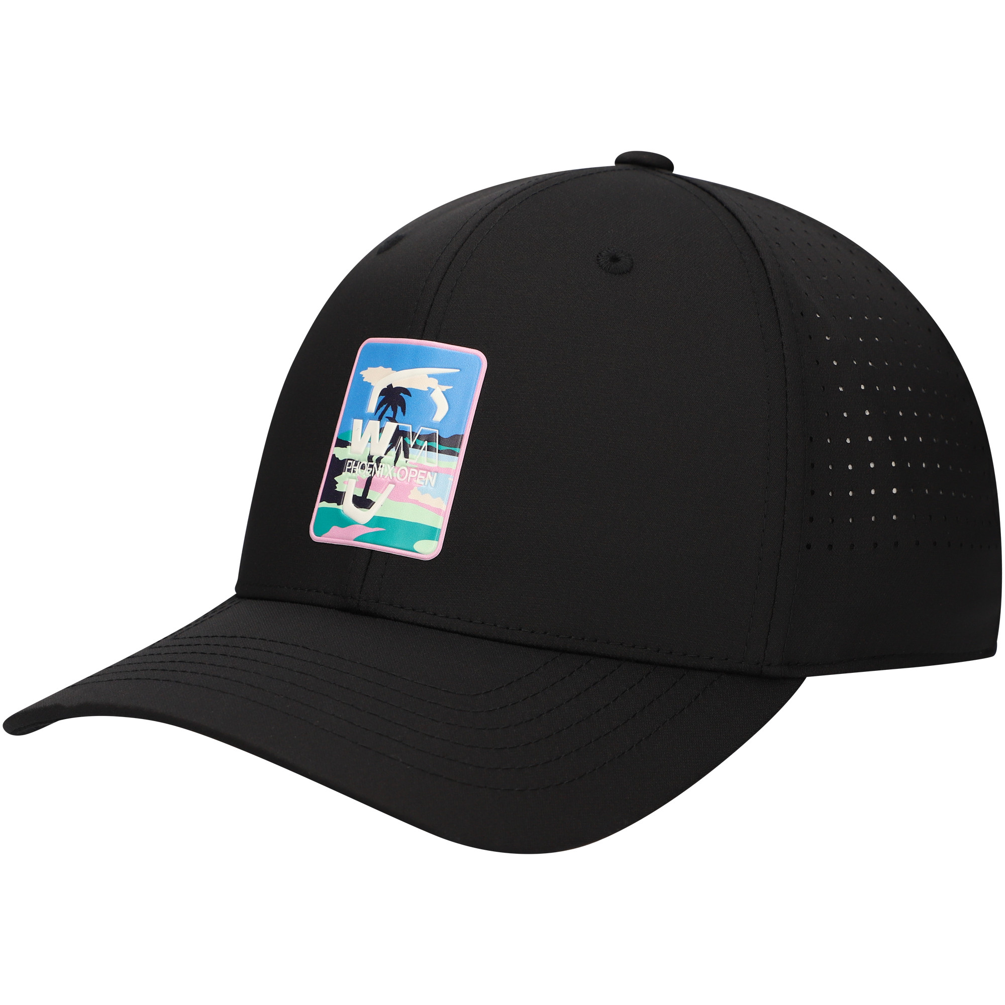 Men's Puma Black WM Phoenix Open Tech Adjustable Hat