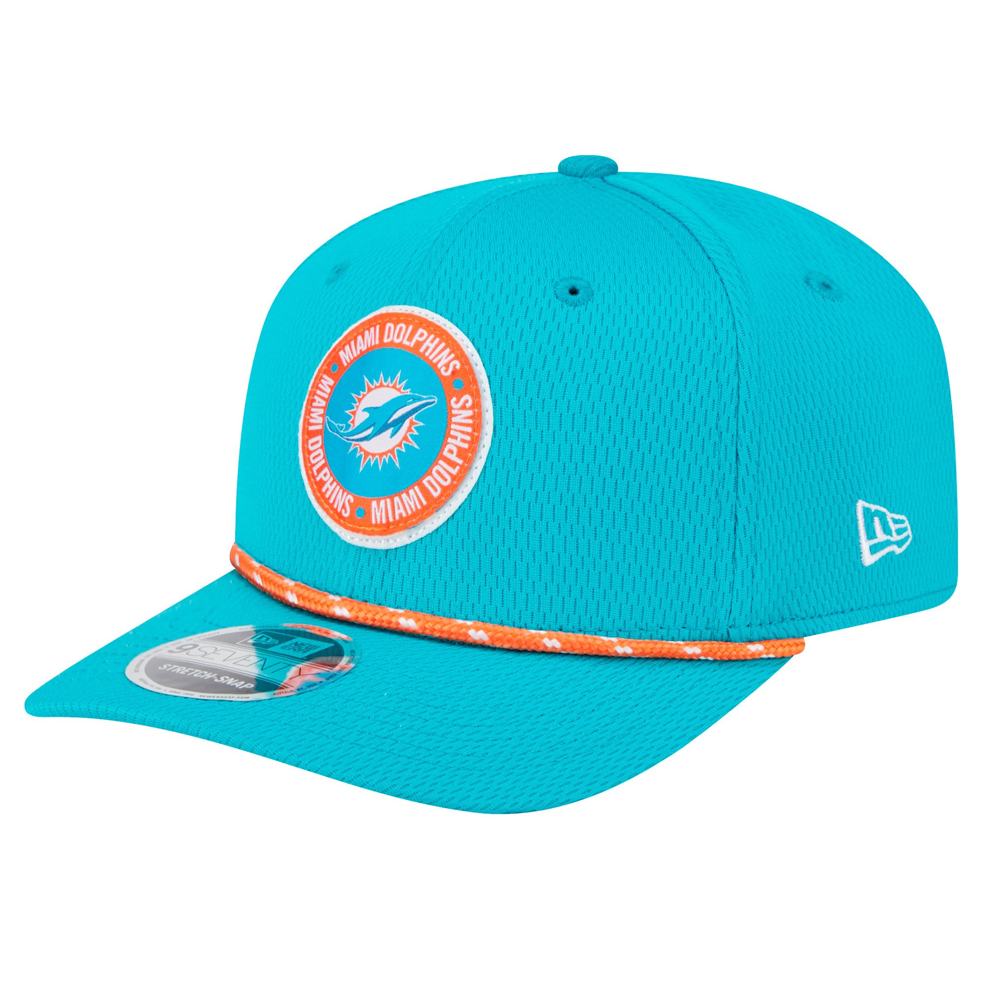 Cappello Miami Dolphins New Era Sideline 9Seventy 2024
