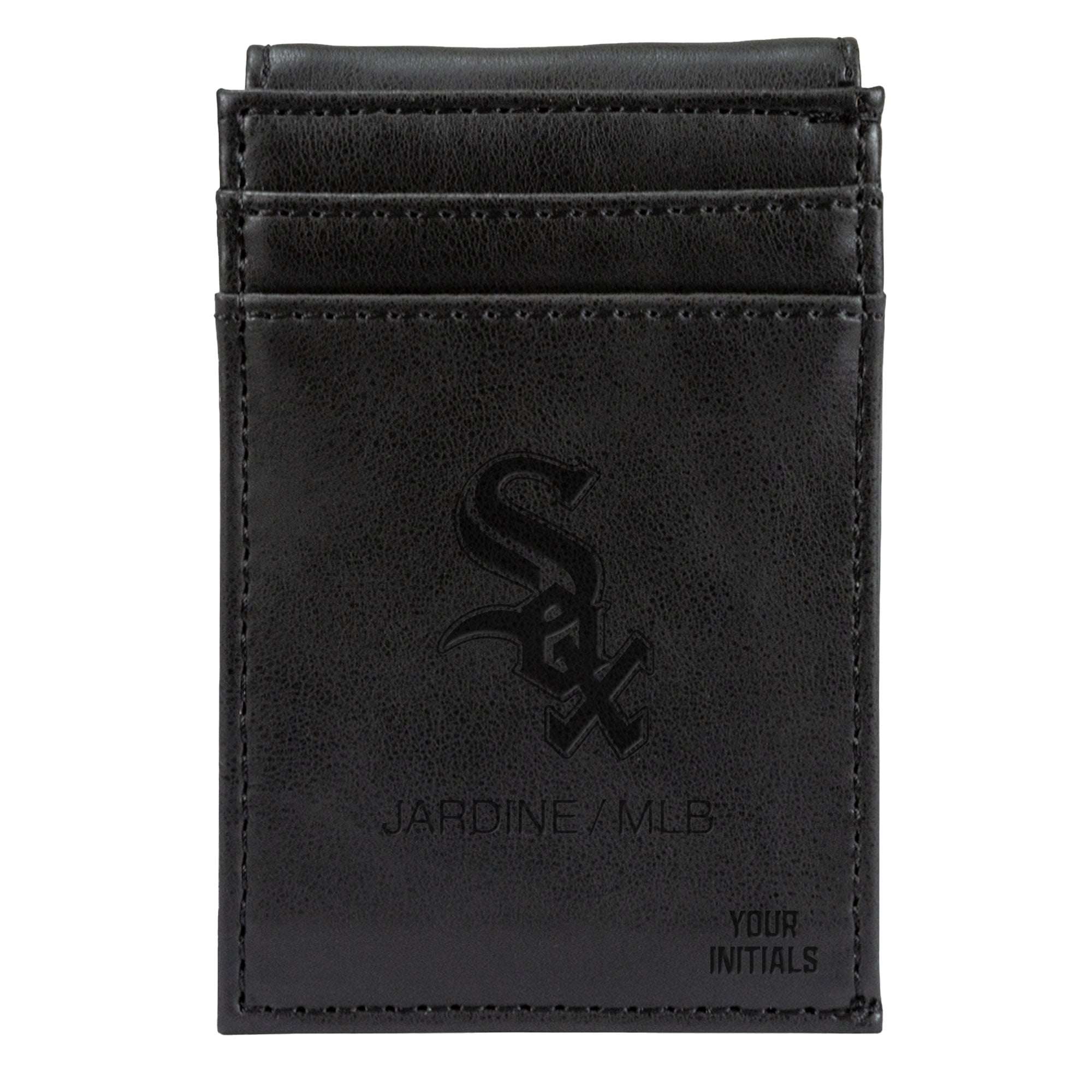 Chicago White Sox Personalized Front Pocket Wallet