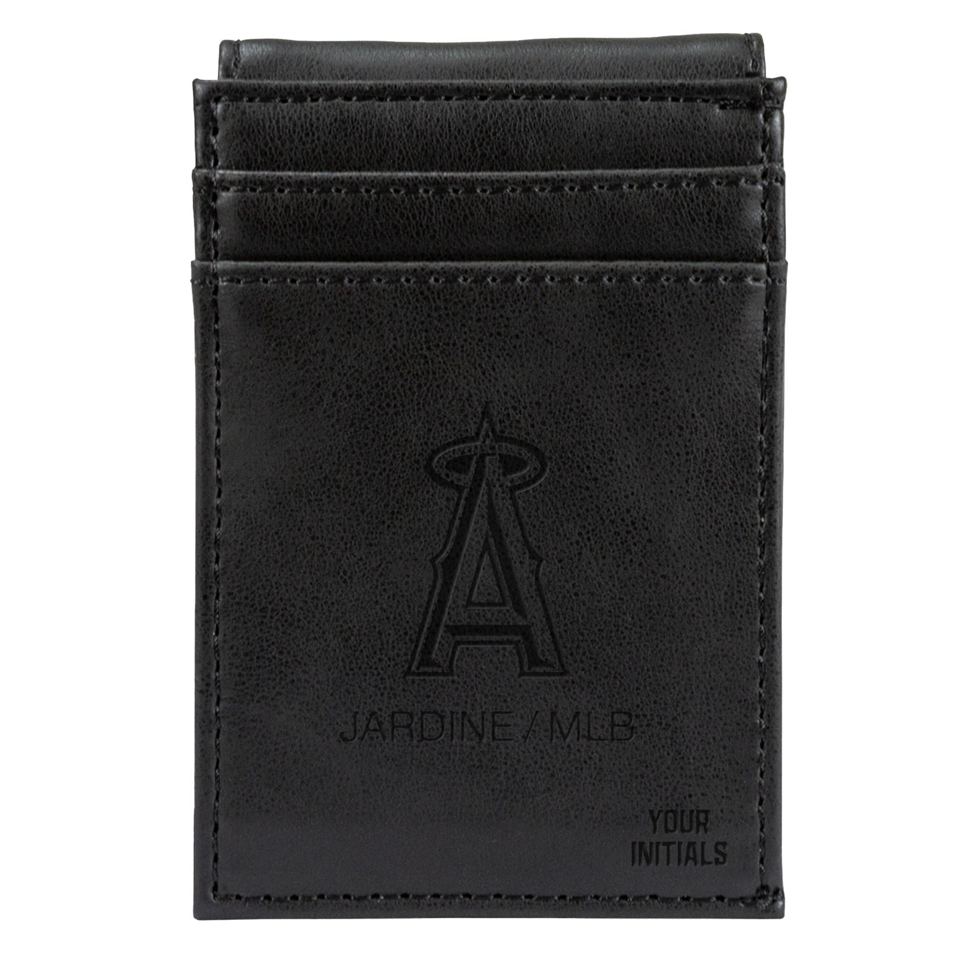 Los Angeles Angels Personalized Front Pocket Wallet