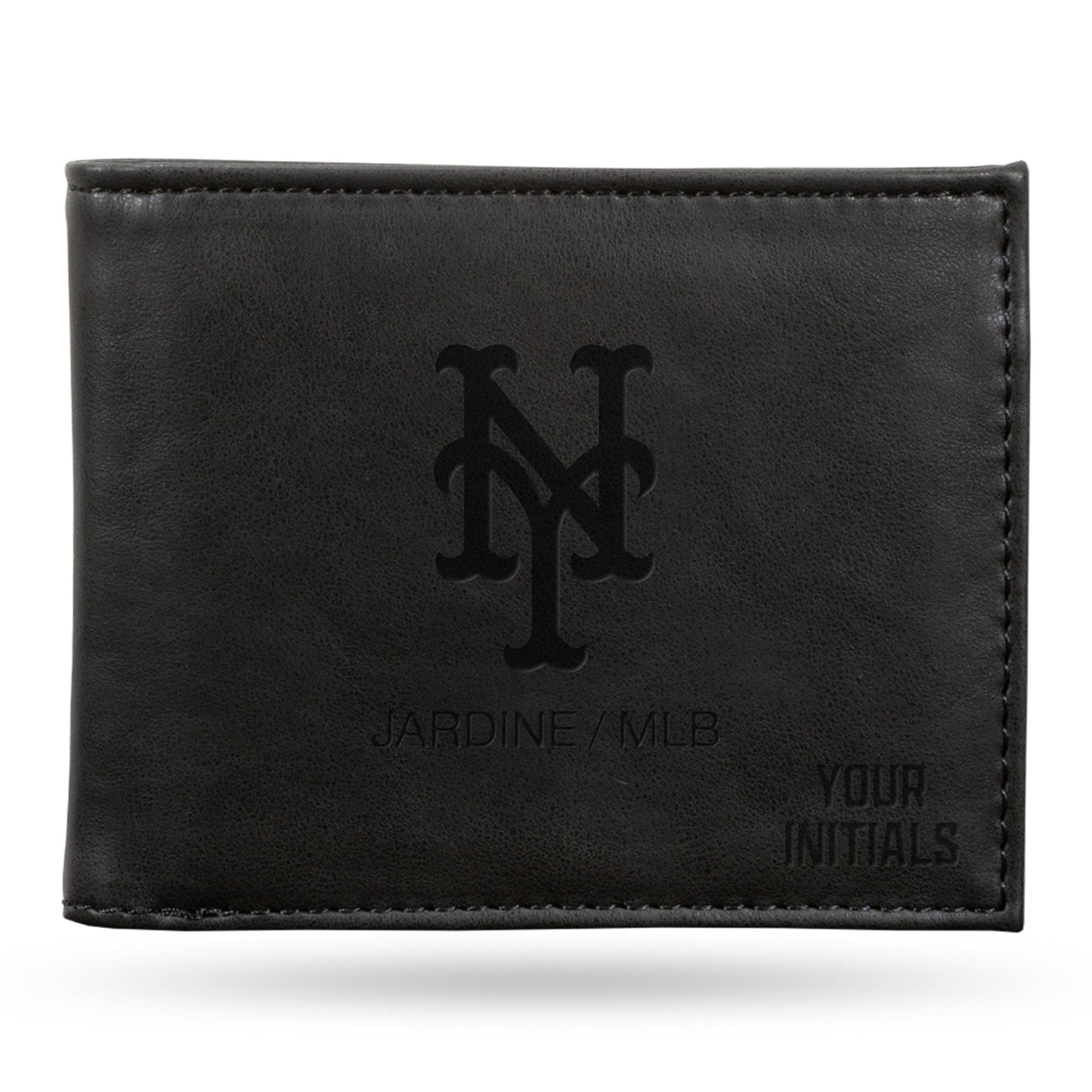 New York Mets Personalized Billfold Wallet