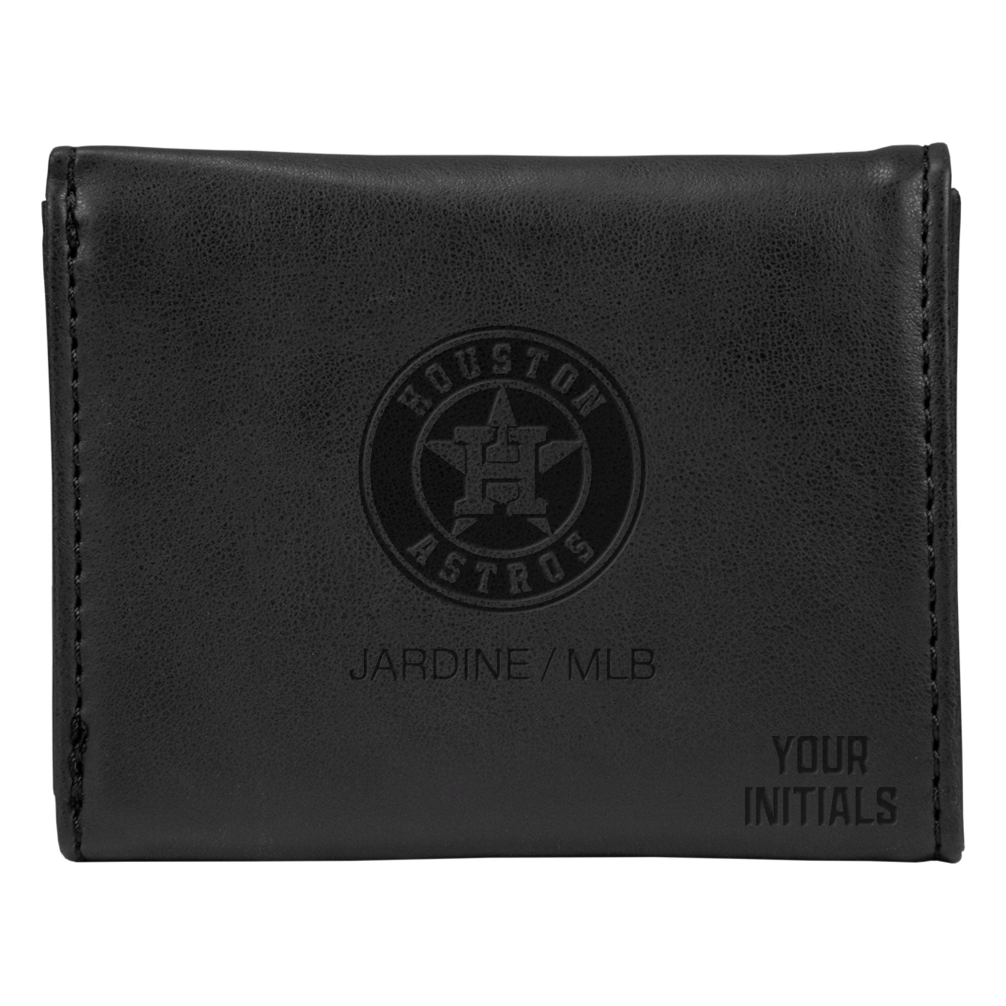 Houston Astros Personalized Trifold Wallet