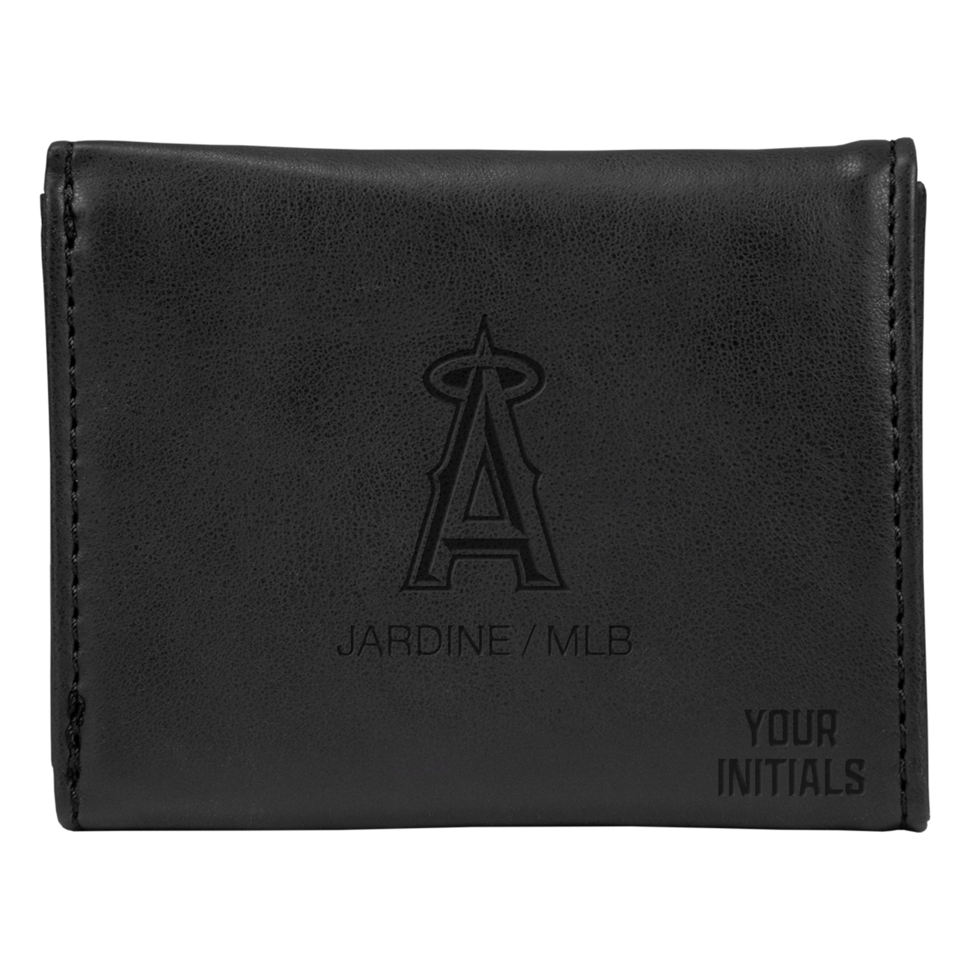 Los Angeles Angels Personalized Trifold Wallet