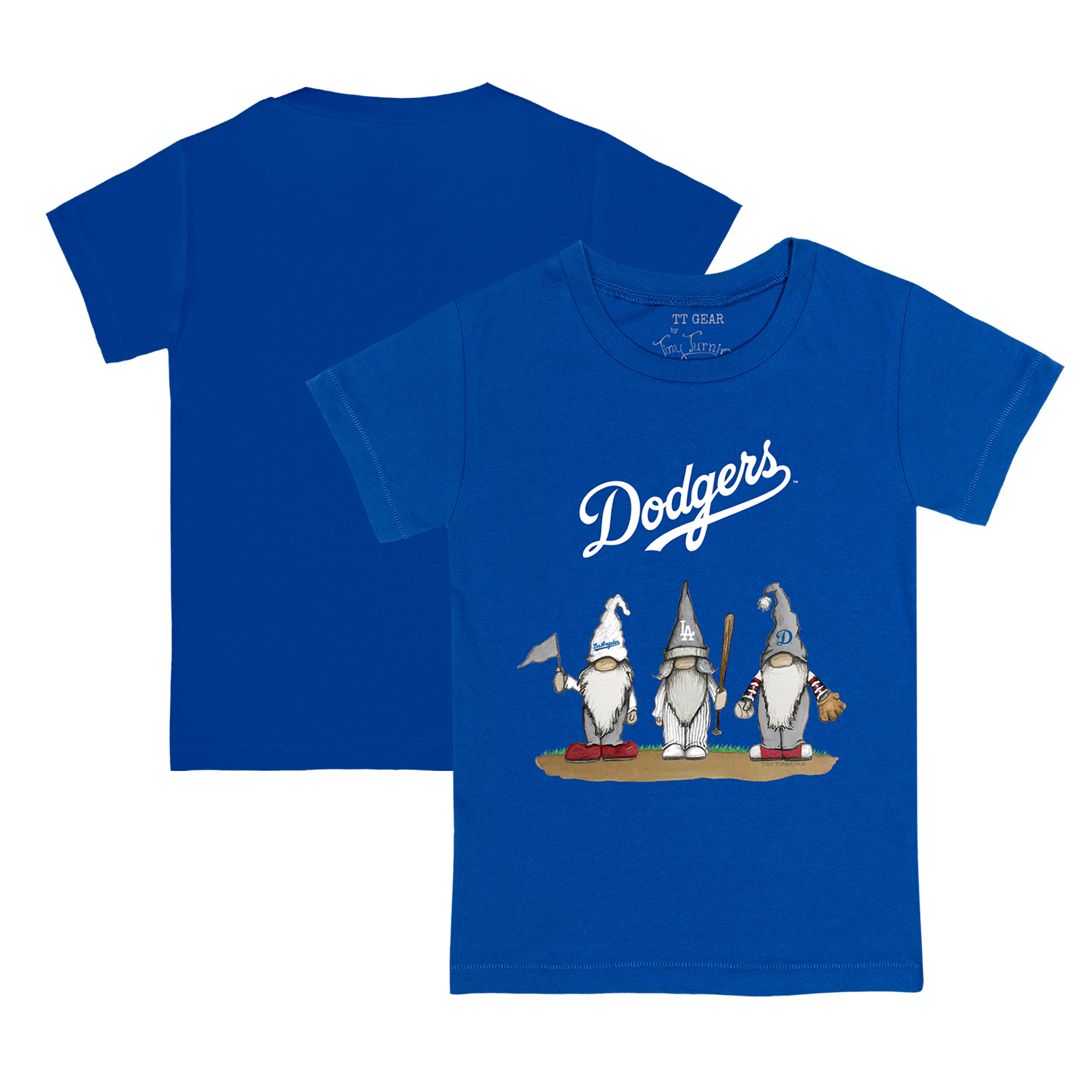Youth Tiny Turnip Royal Los Angeles Dodgers Gnomes T-Shirt