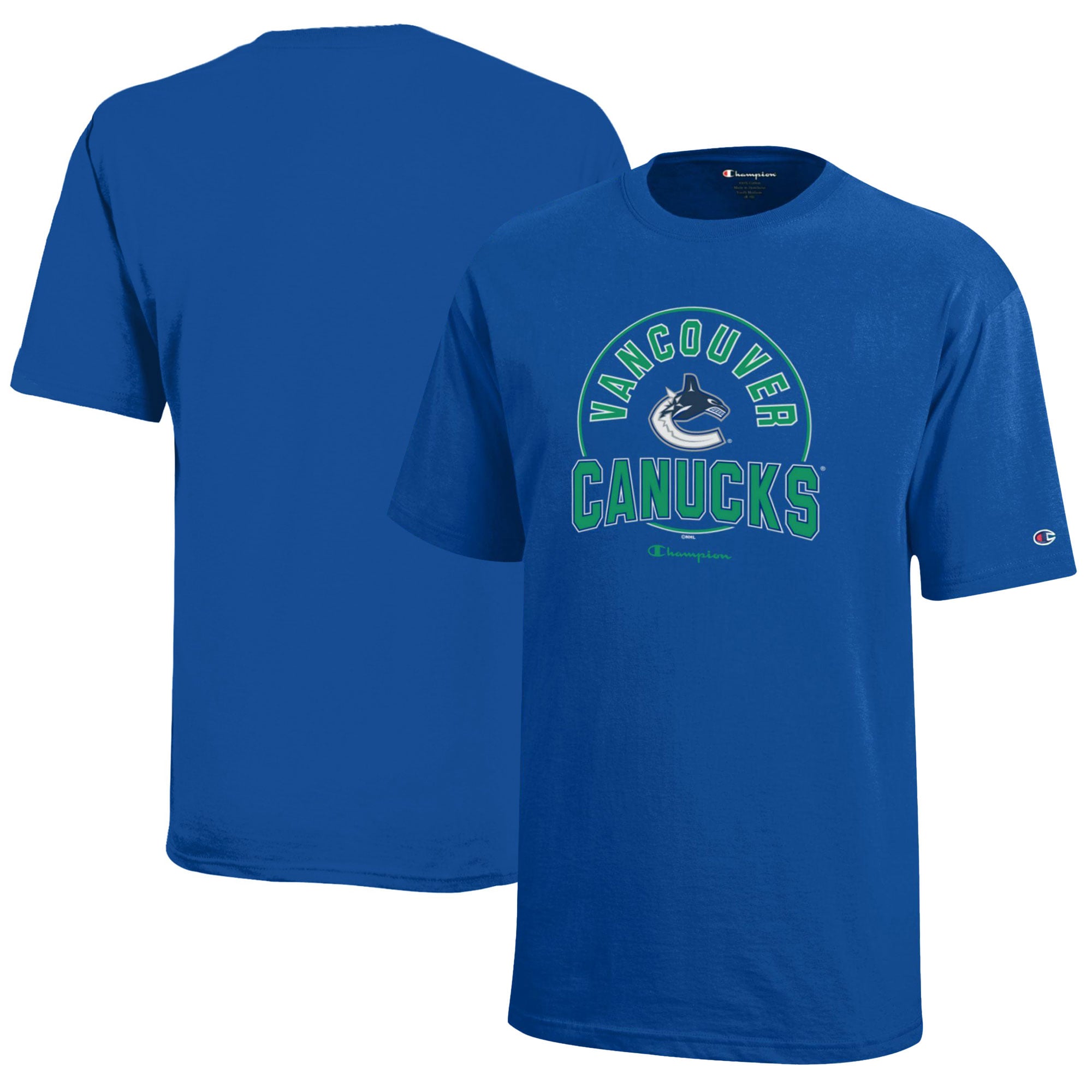 Youth Champion Royal Vancouver Canucks Jersey T-Shirt