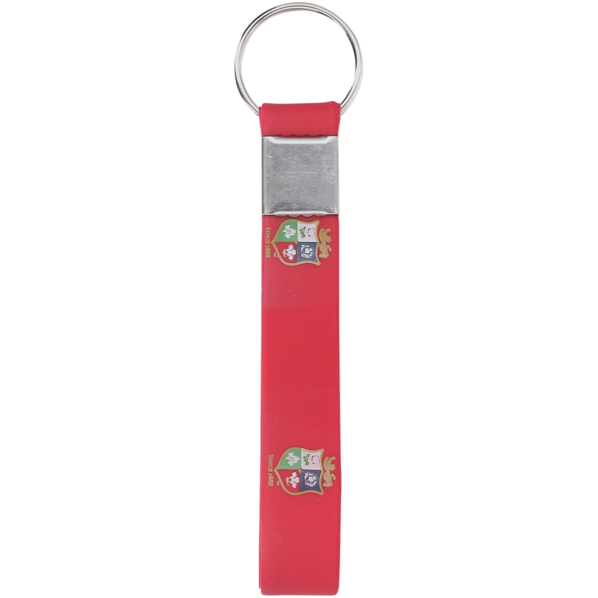 British & Irish Lions Silicone Crest Keyring: retailer-supplied image