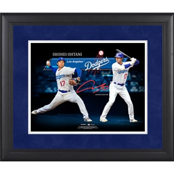 Shohei Ohtani Los Angeles Dodgers Framed 11" x 14" Spotlight Collage