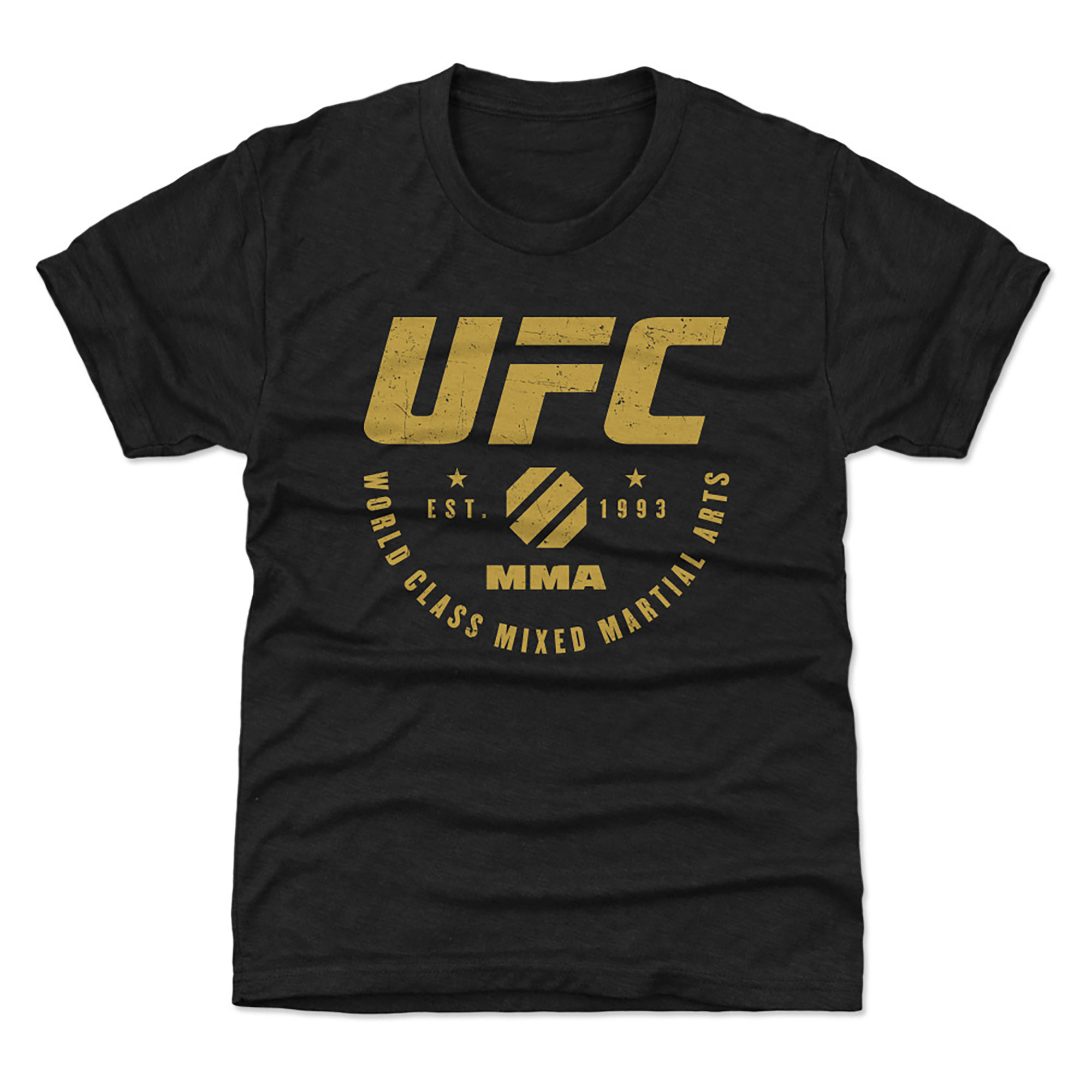 Youth Heather Black UFC World Class MMA T-Shirt