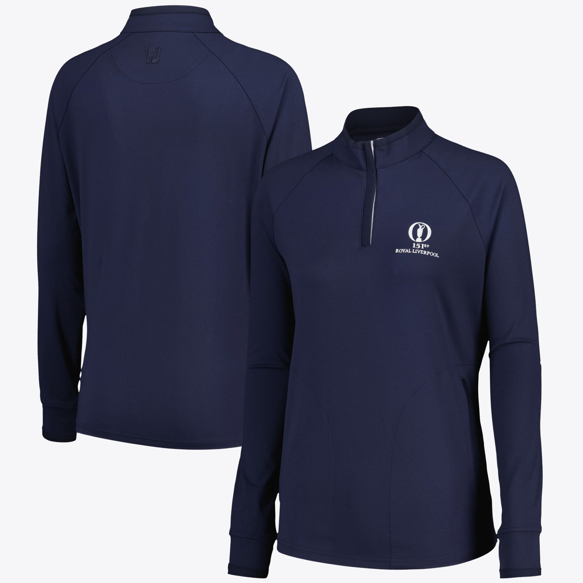 Strato intermedio The Open FootJoy Essential 1/4 cerniera - Blu Navy - Donna