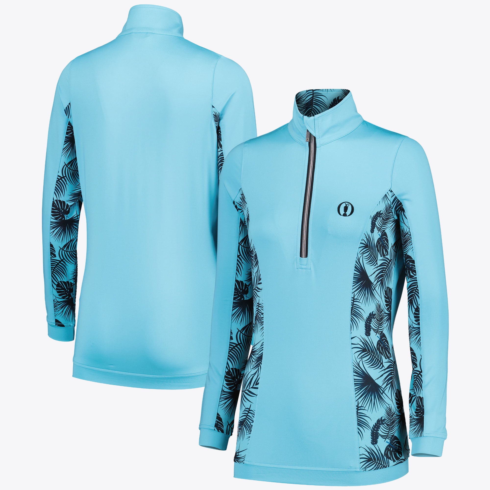 Lo strato intermedio con pannelli The Open Glenmuir Carina - Aqua - Donna