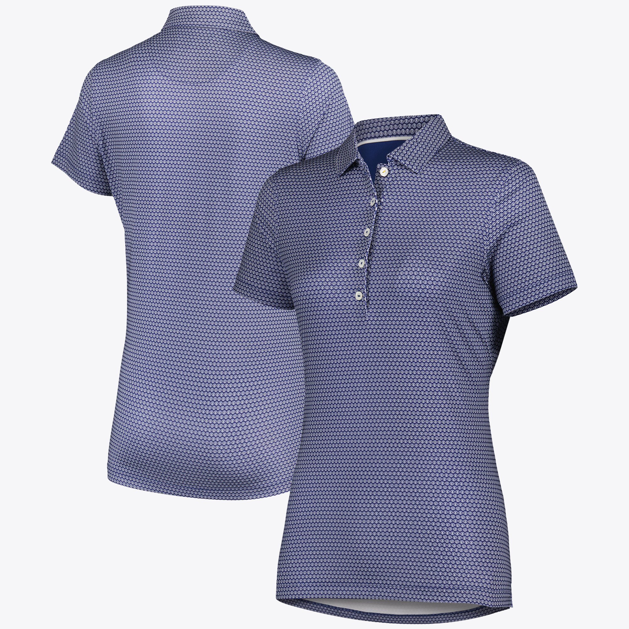 Polo fantasia The Open Peter Millar - Marina Militare - Donna