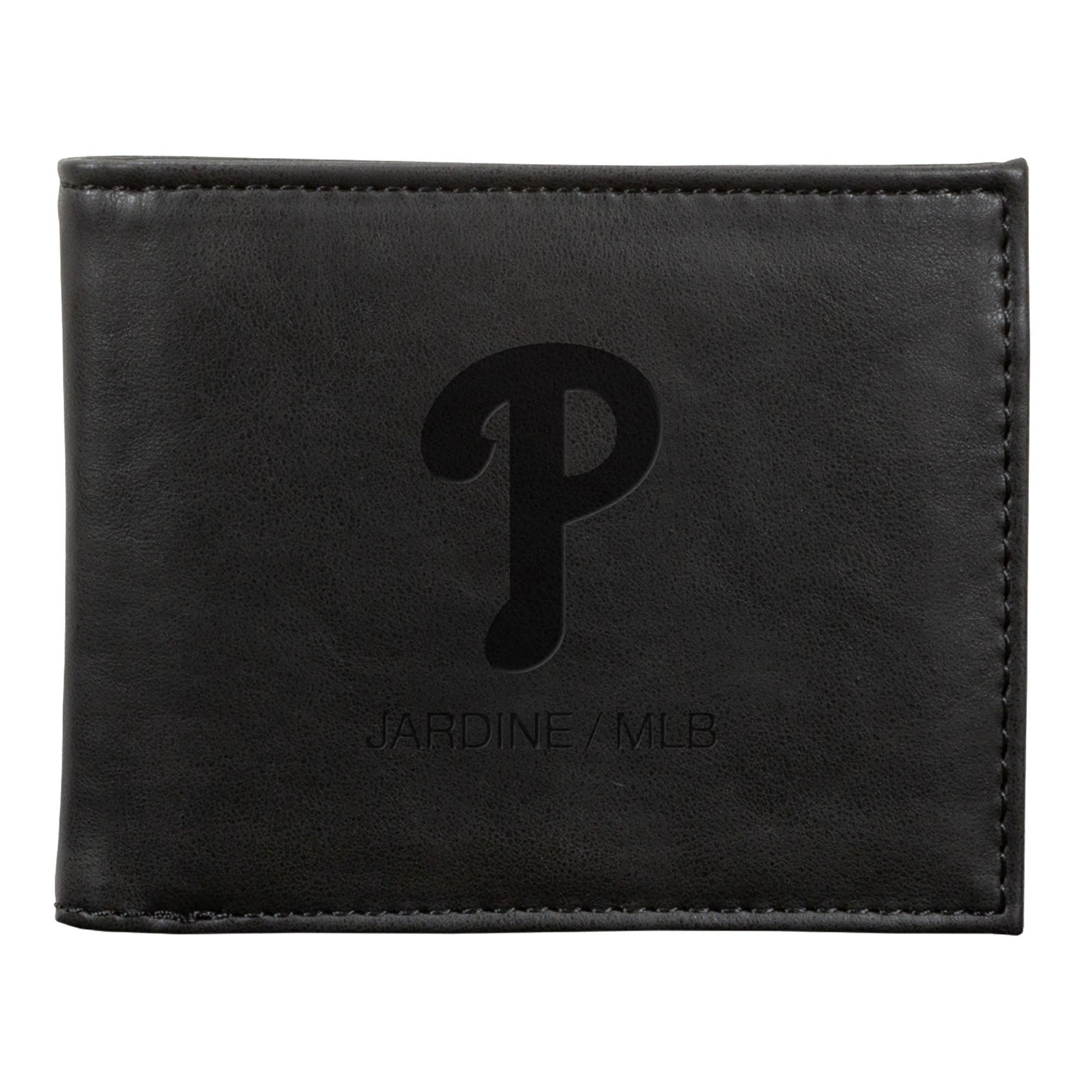 Philadelphia Phillies Laser-Engraved Billfold Wallet