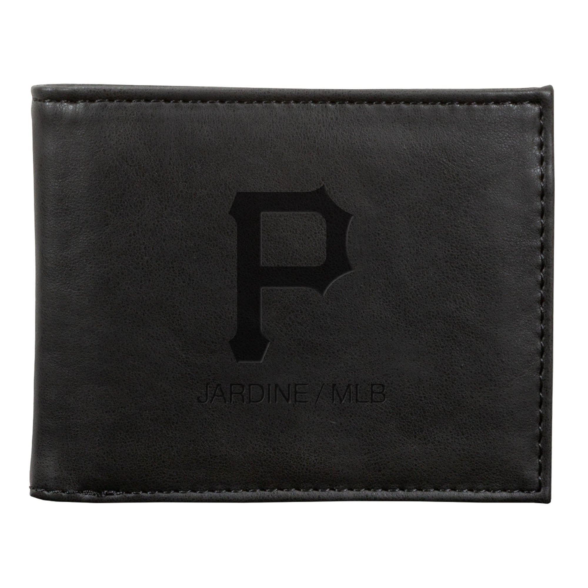 Pittsburgh Pirates Laser-Engraved Billfold Wallet
