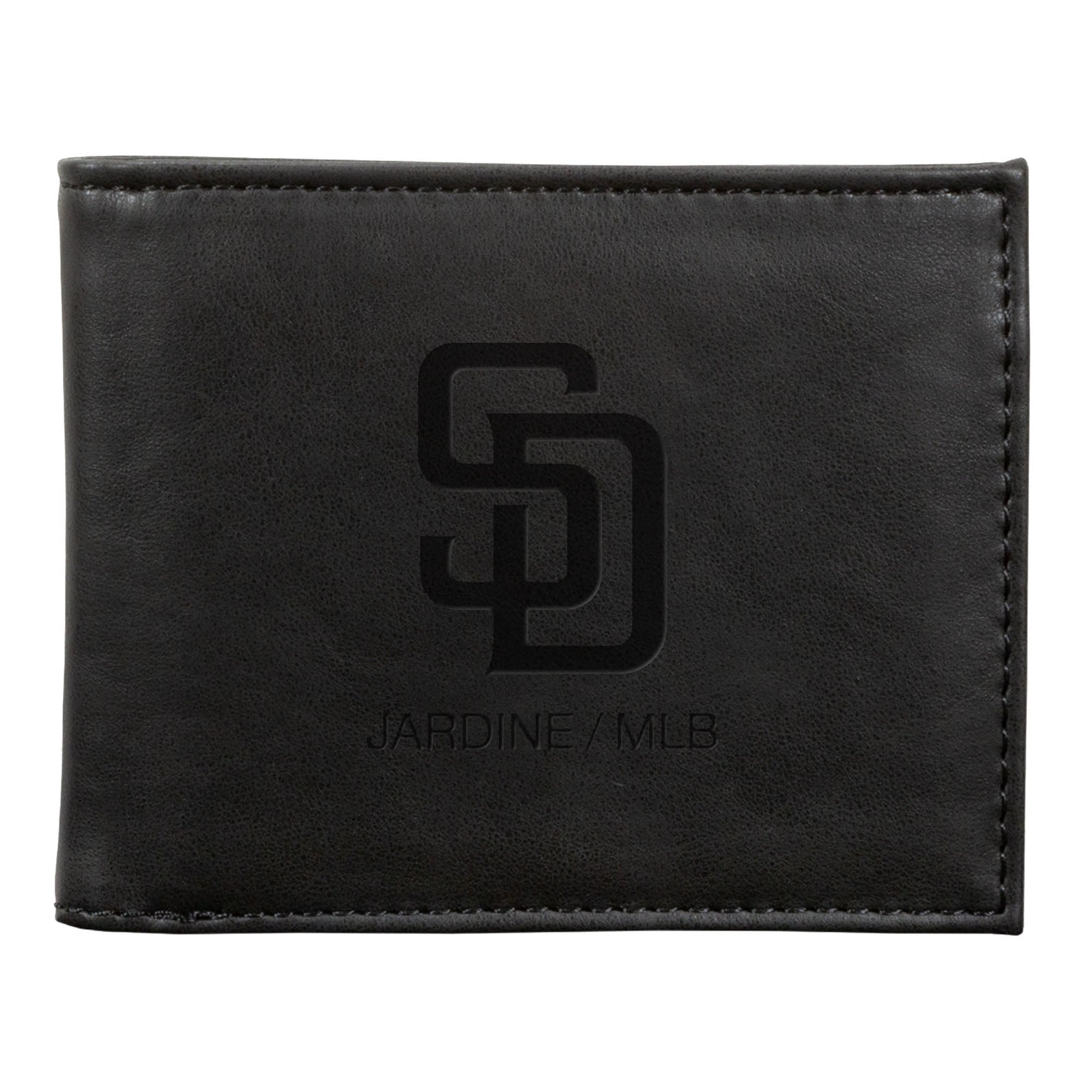 San Diego Padres Laser-Engraved Billfold Wallet