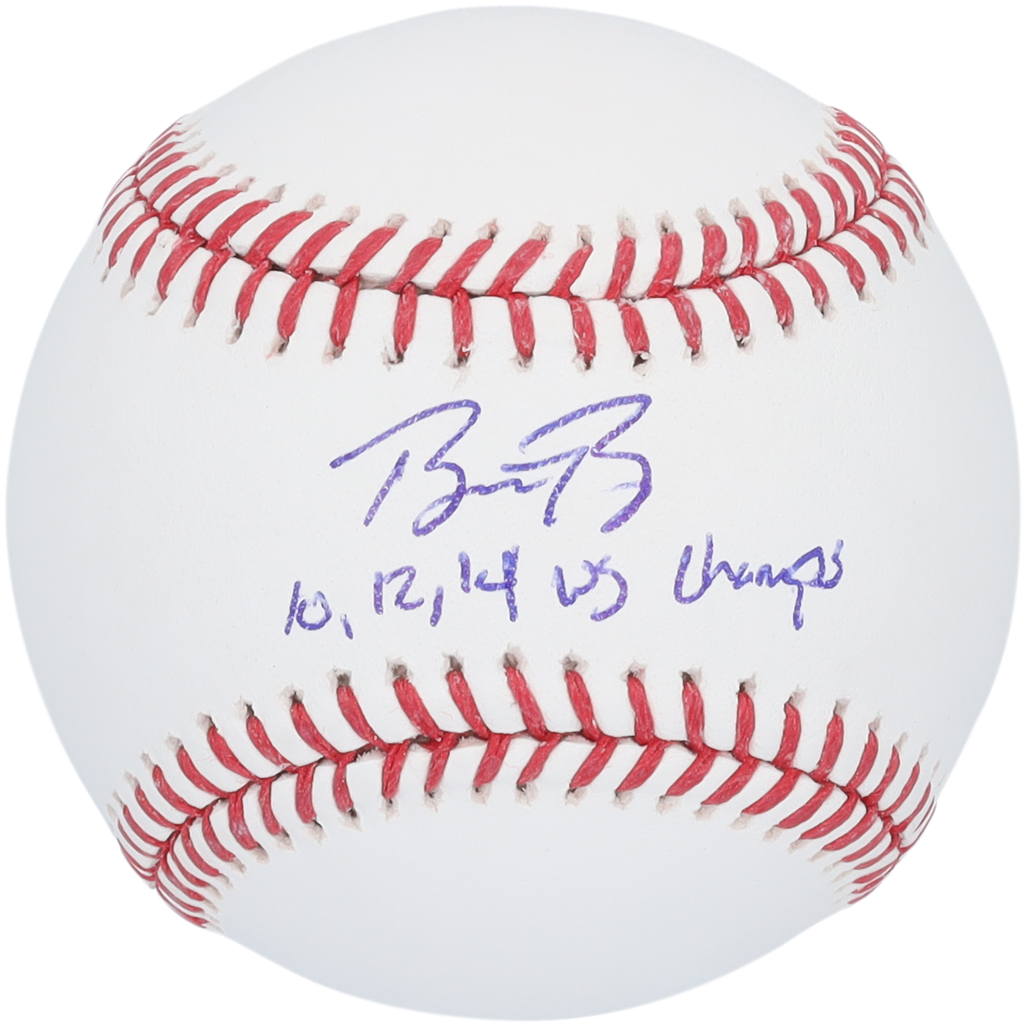 Buster Posey San Francisco Giants Autographed Baseball with “10,12,14 WS Champs” Inscription Buster Posey San Francisco Giants Autographed Baseball with “10,12,14 WS Champs” Inscription