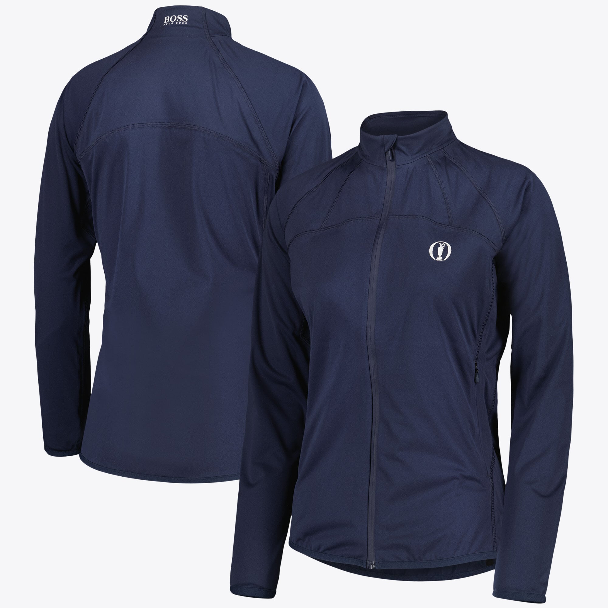 Giacca The Open Hugo Boss con zip intera - Navy - Donna