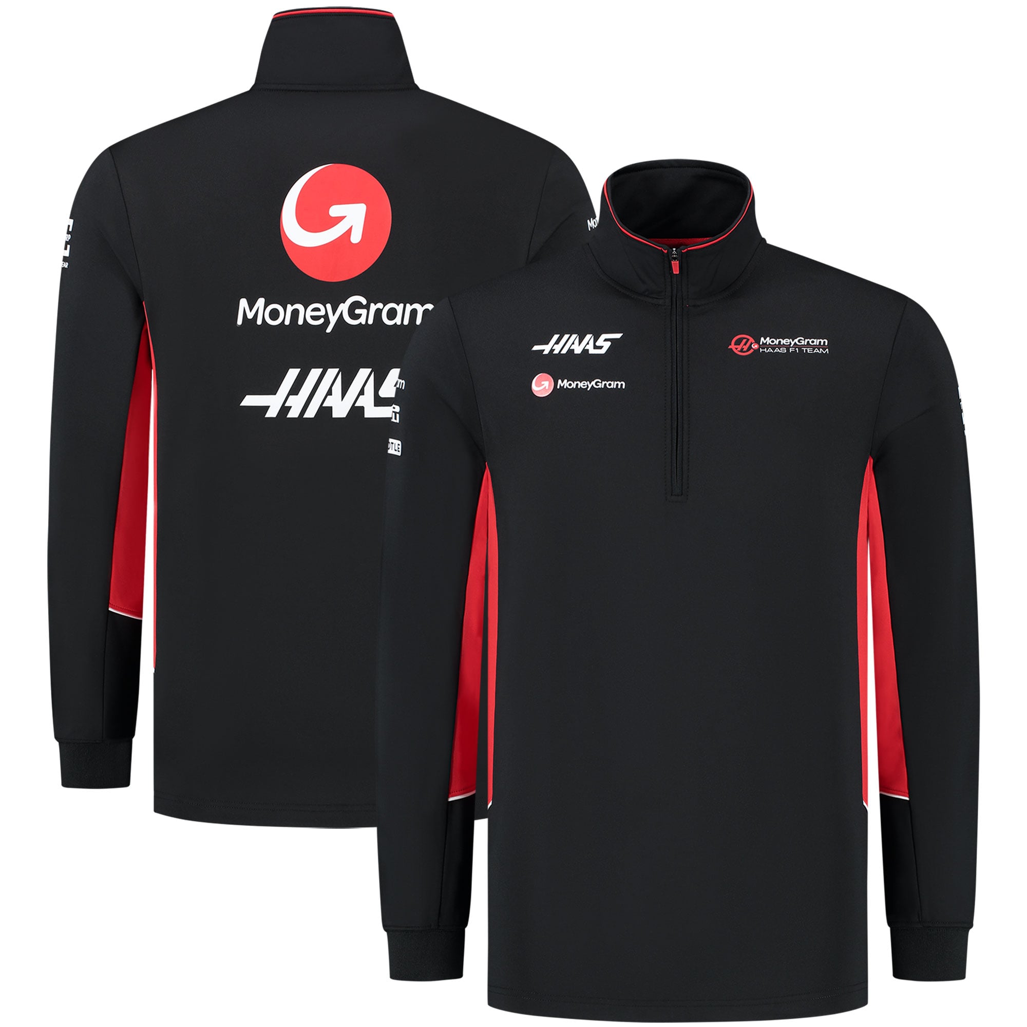 Pull zippé Haas F1 Moneygram 2024 Team