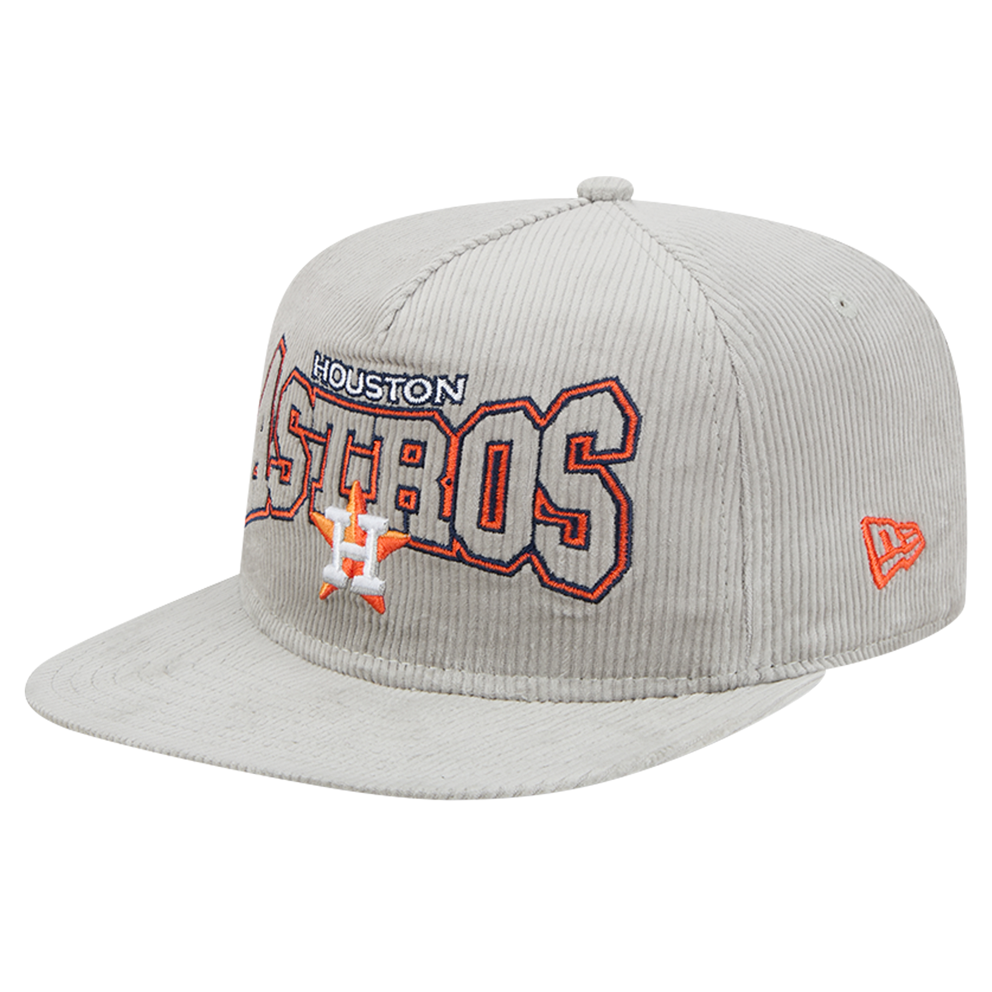 Men’s New Era Gray Houston Astros Corduroy Golfer Snapback Hat Men’s New Era Gray Houston Astros Corduroy Golfer Snapback Hat