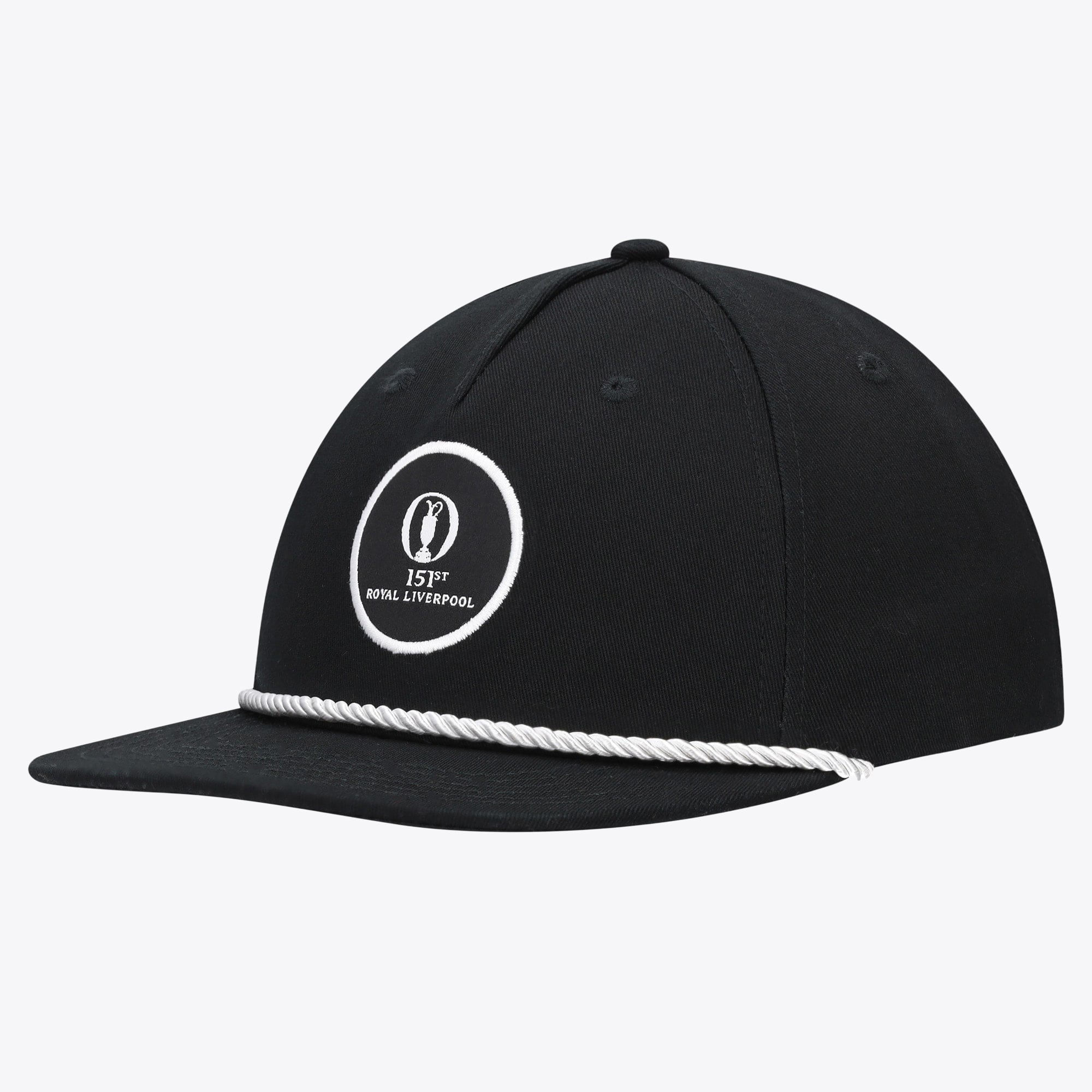 Il berretto da baseball 151st Open Royal Liverpool Performance - nero