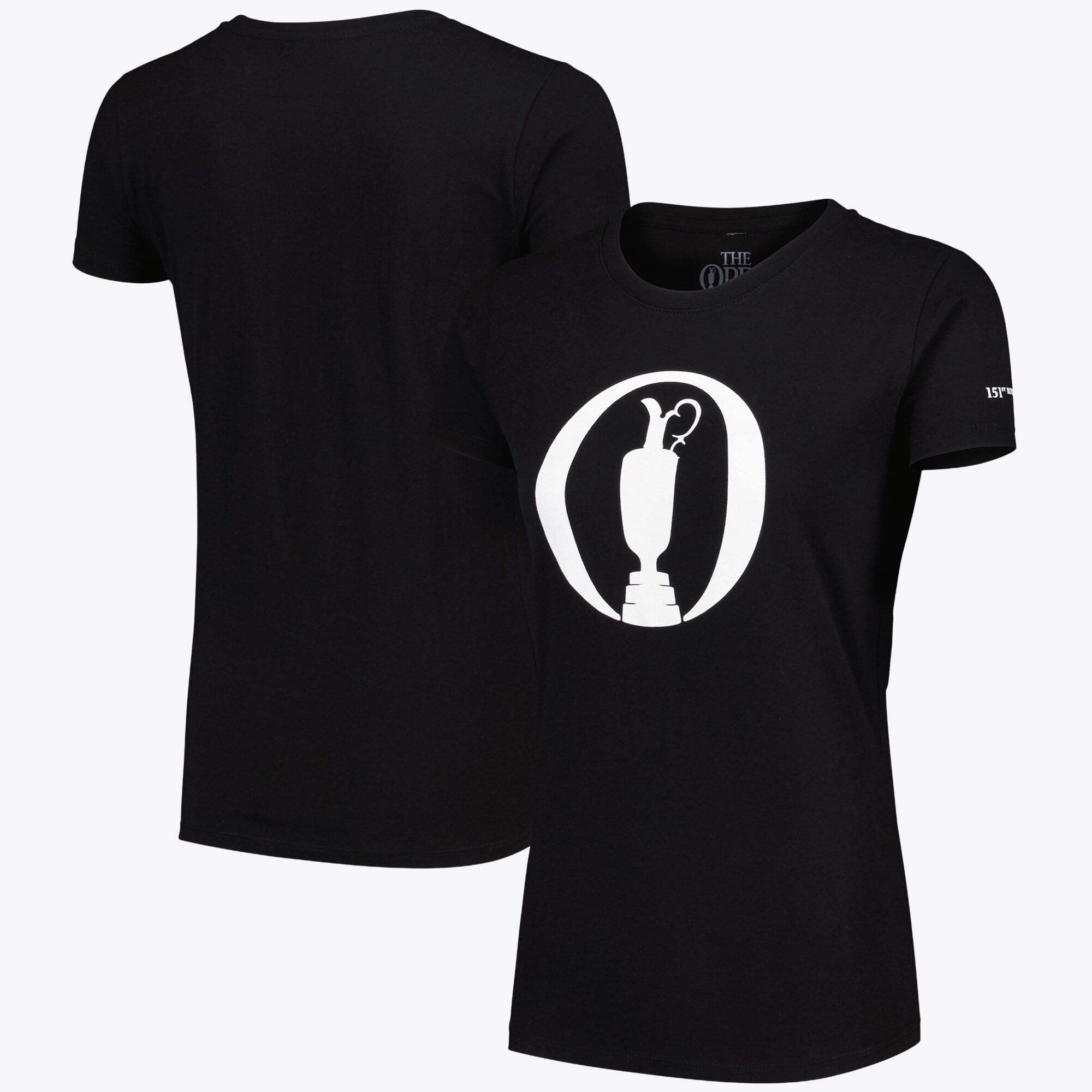 T-shirt dei pesi massimi 151st Open Royal Liverpool - Nera - Donna