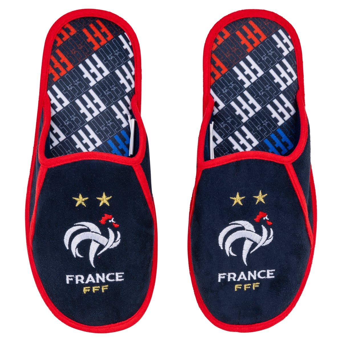 Pantoufles France Essential Crest - Marine - Hommes